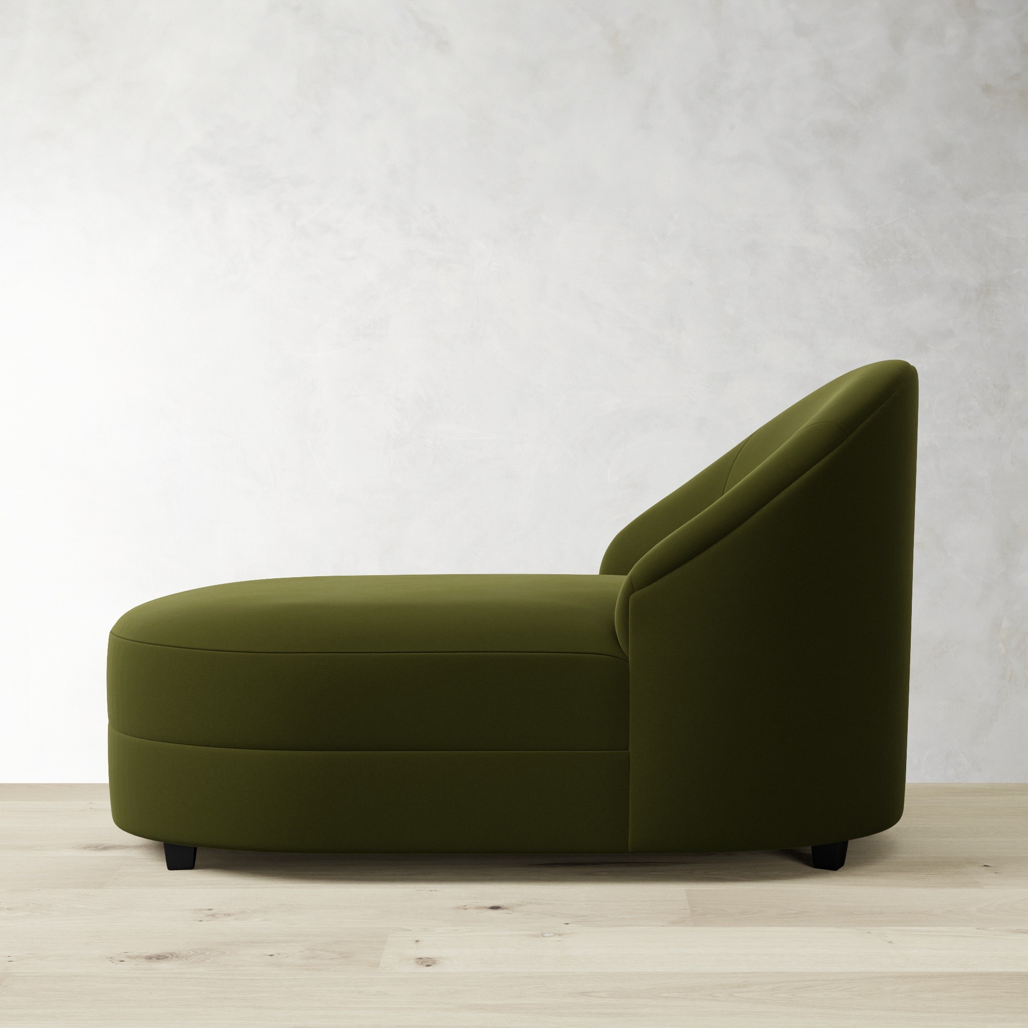 Capri Upholstered Stand Alone Chaise (60