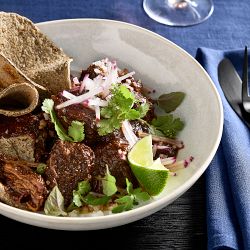 Aarón Sánchez x Williams Sonoma Ancho Malbec Braising Sauce