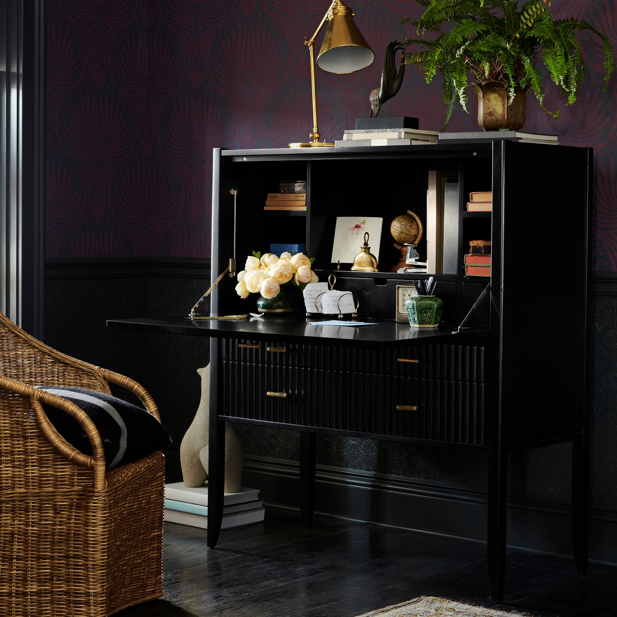 Lewis Hutch Desk (45