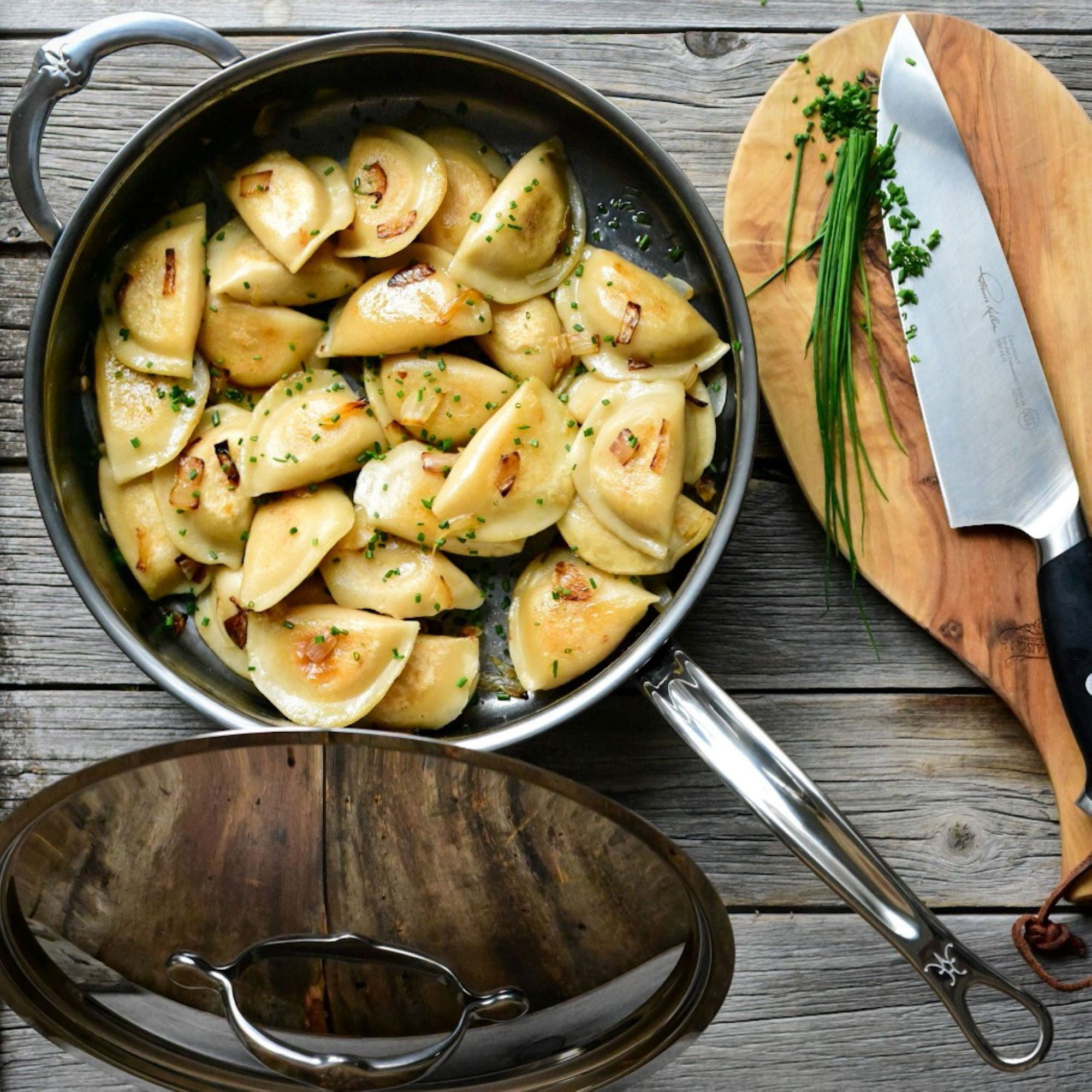 Hestan NanoBond® Titanium Stainless-Steel Sauté Pan