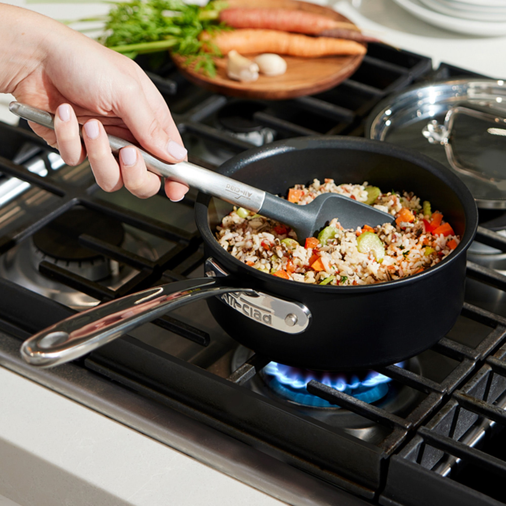 All-Clad NS™ Pro Nonstick Saucepan