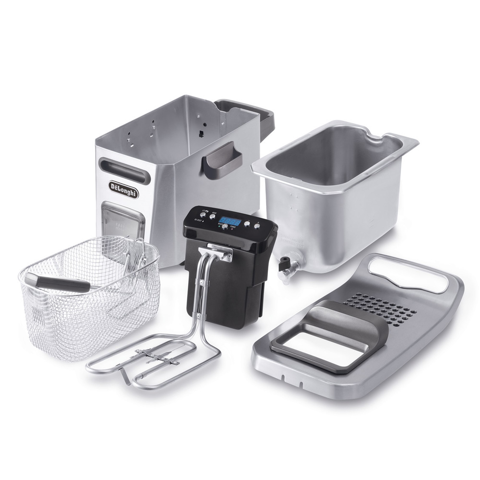 De'Longhi Livenza Dual Zone Digital 4.5-L Stainless Steel Deep Fryer