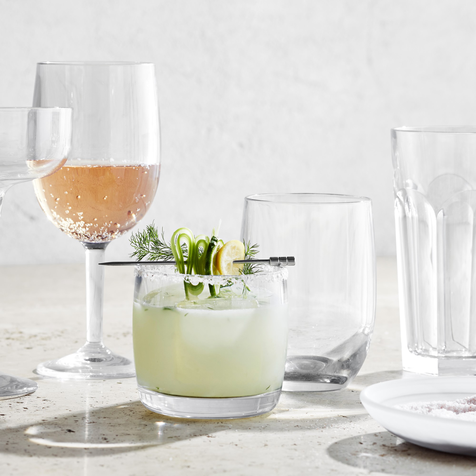 DuraClear® Tritan Outdoor Red Wine Glasses, Set of 6