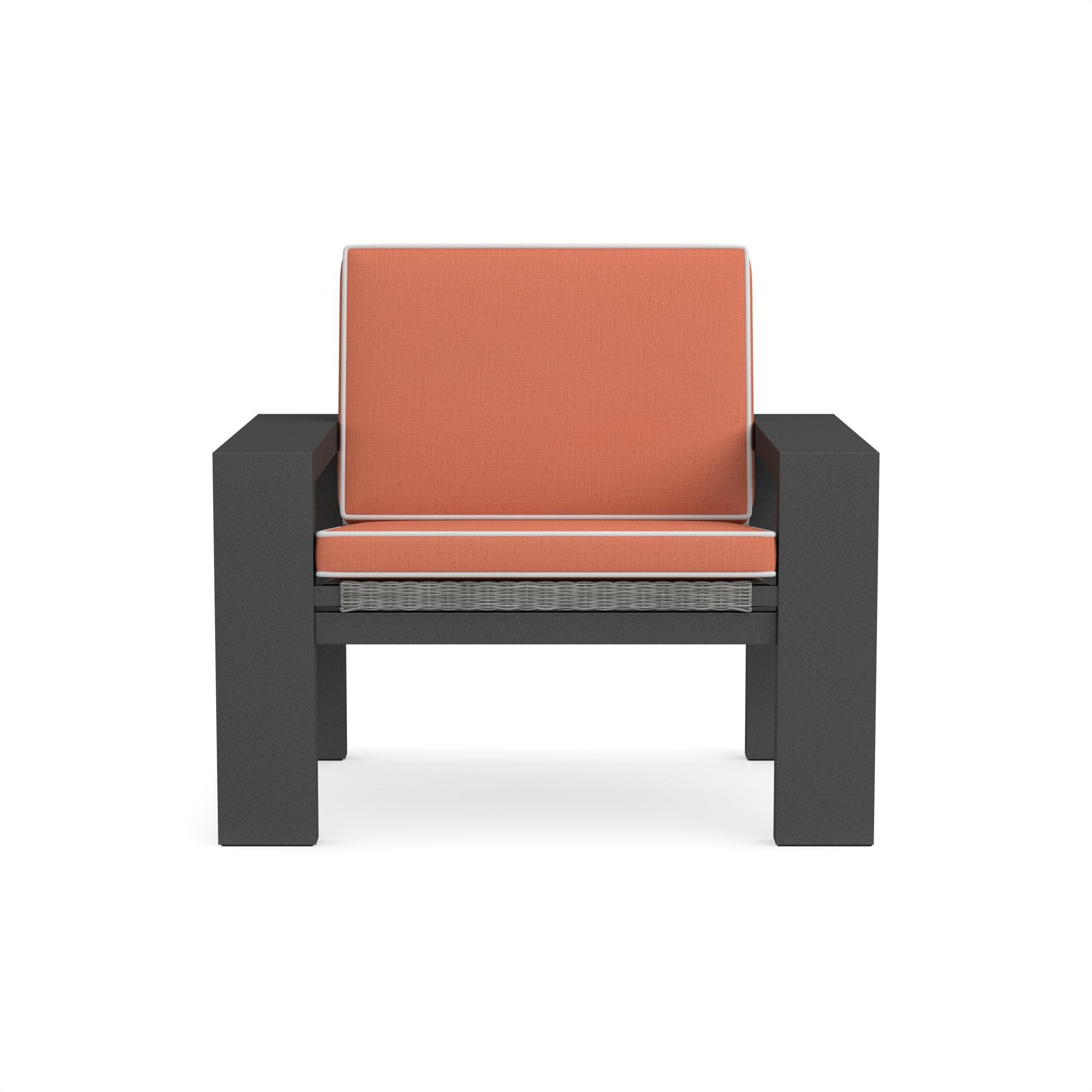 Larnaca Outdoor Teak x All-Weather Weave Club Chair Cushions