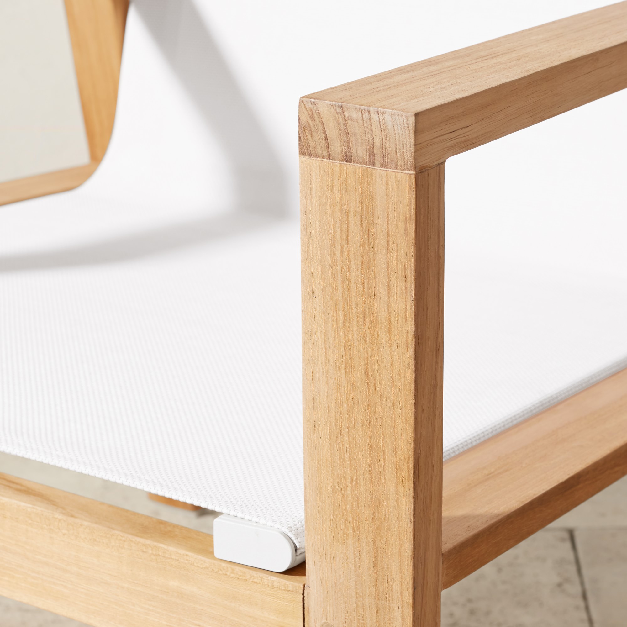 Santa Barbara Outdoor Natural Teak Club Chair