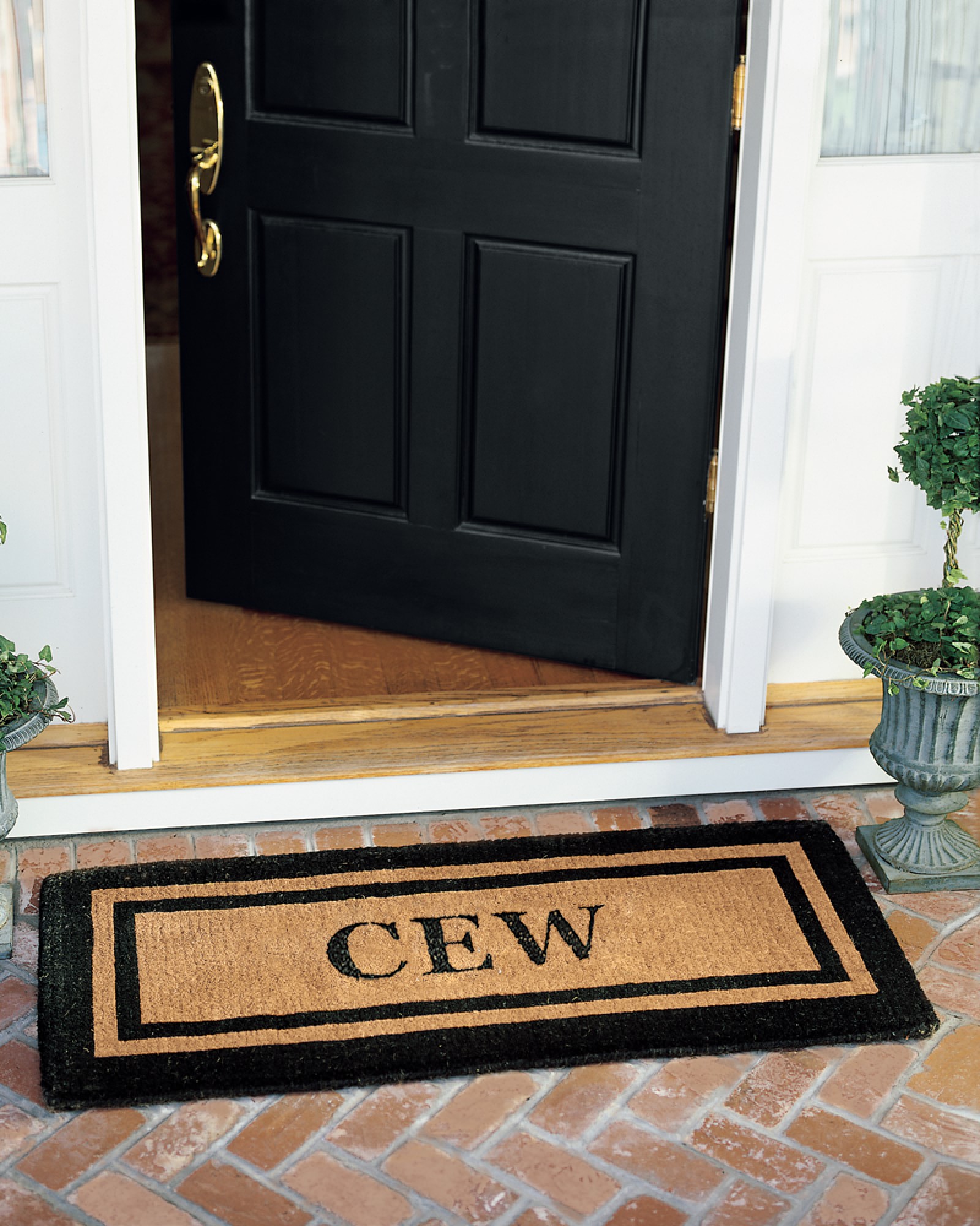 Personalized Double Border Doormat