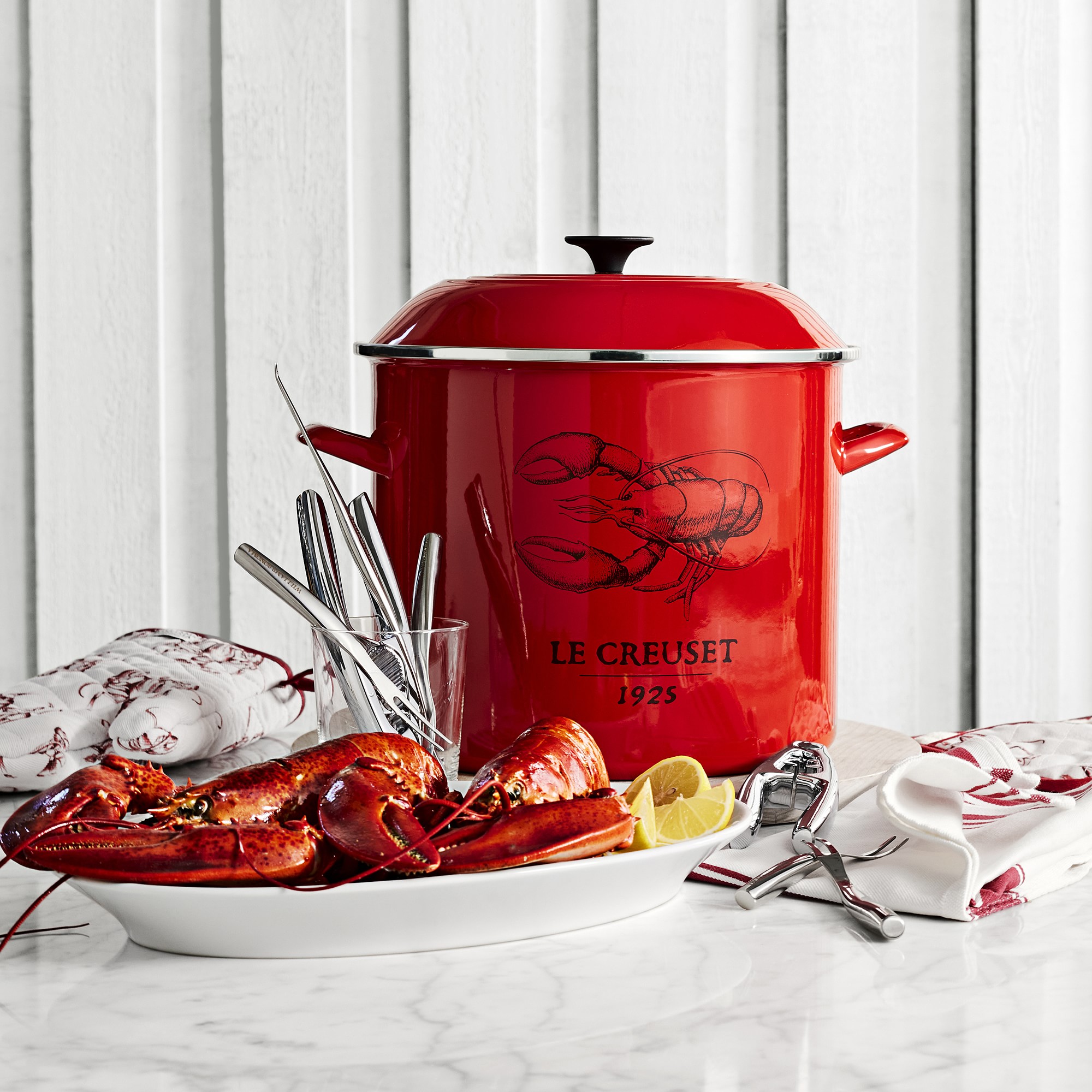 Williams Sonoma Stainless-Steel Seafood Crackers, Set of 4