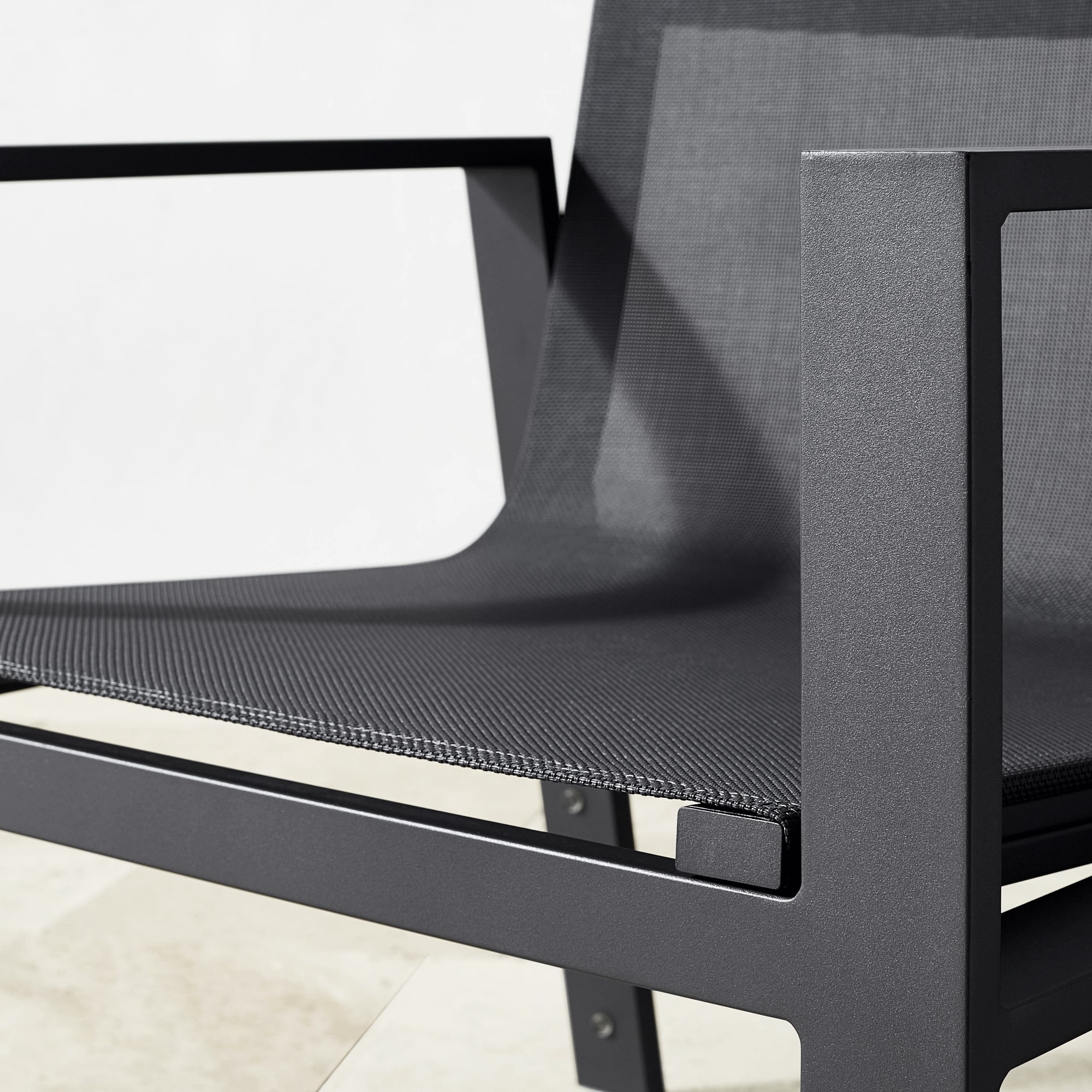 Santa Barbara Outdoor Metal Club Chair