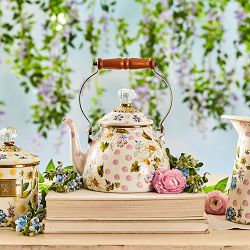 MacKenzie-Childs Wildflowers Tea Kettle