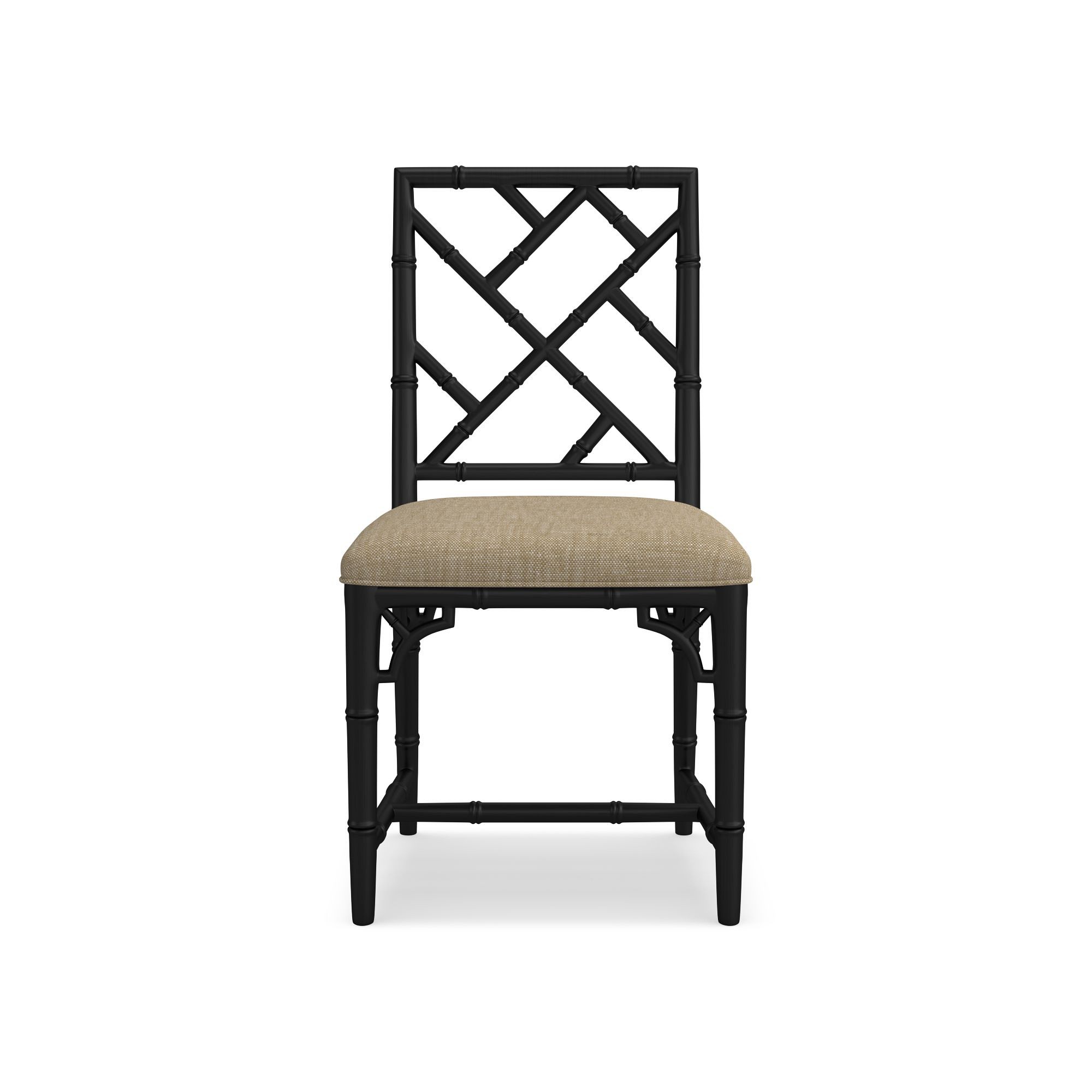 Chippendale Upholstered Bistro Side Chair