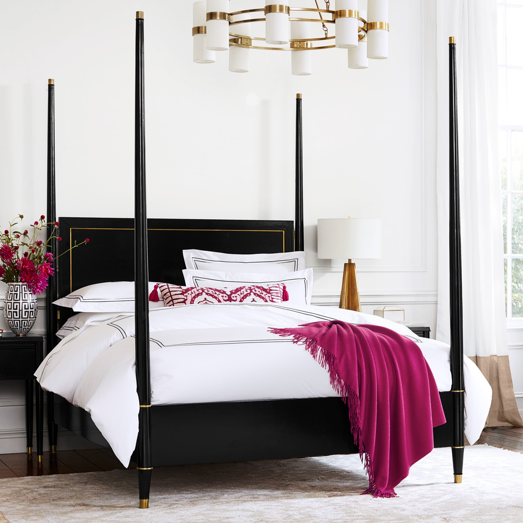Lacourte Four Poster Bed