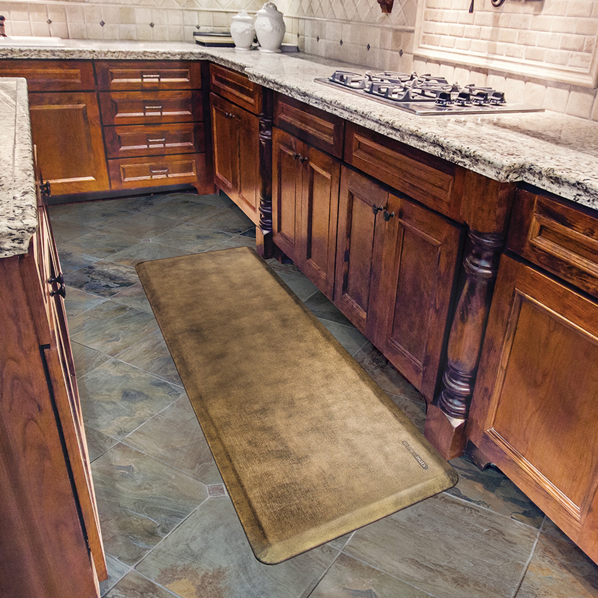 WellnessMats® Anti-Fatigue Mat - Linen, Motif Collection