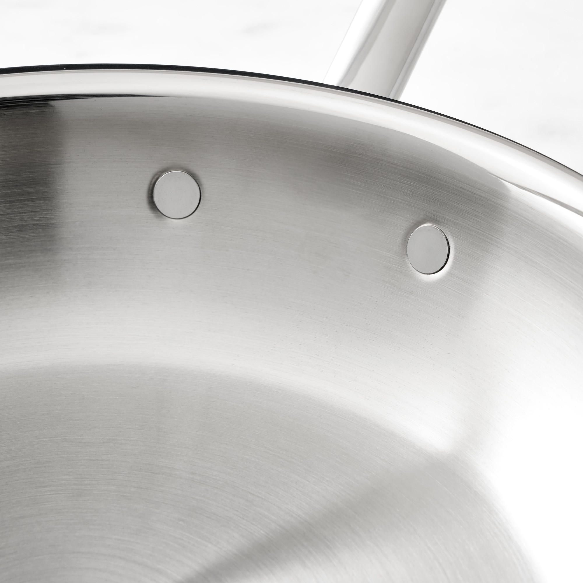 Williams Sonoma Signature Thermo-Clad™ Copper Pro Fry Pan