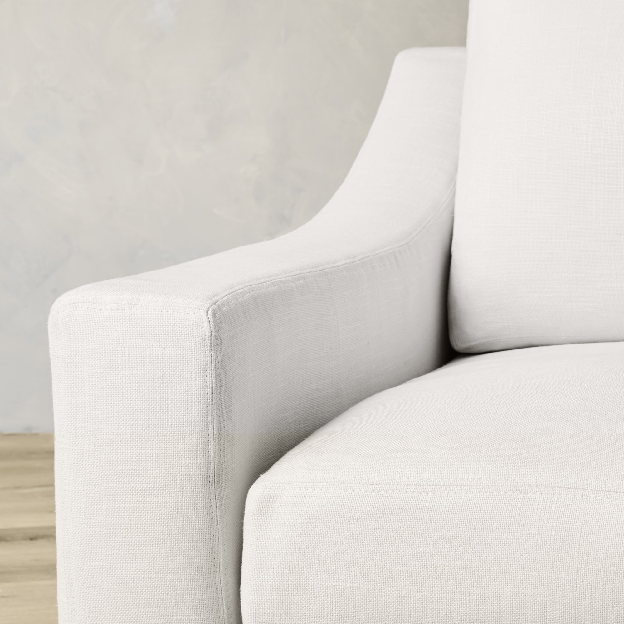 Ghent Slope Arm Slipcovered Sofa (70