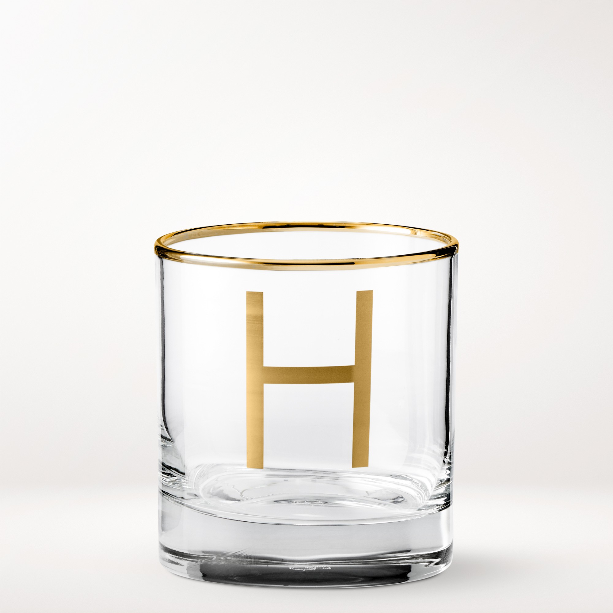 Monogram Double Old-Fashioned Glass