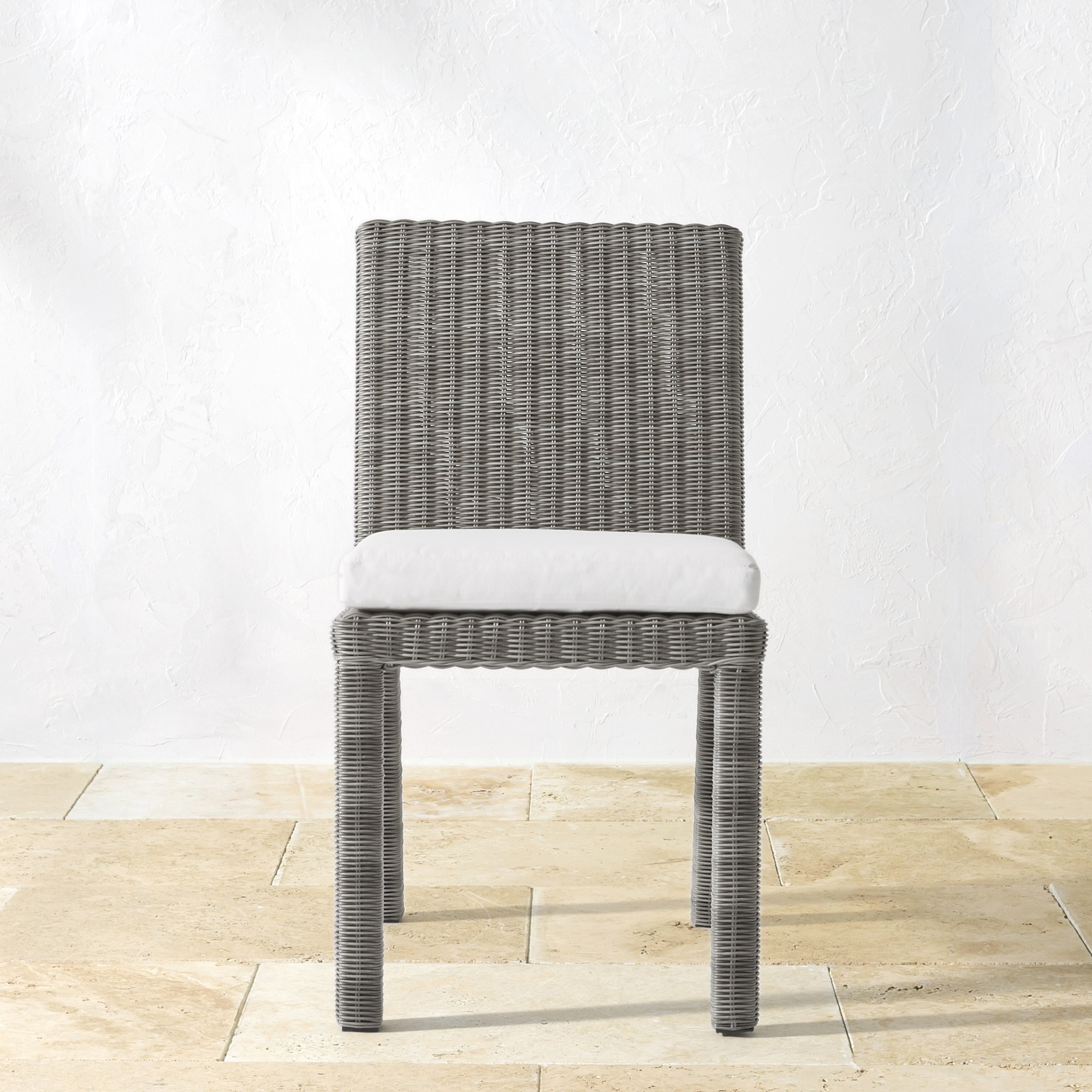 Siena Outdoor All-Weather Weave Dining Side Chair