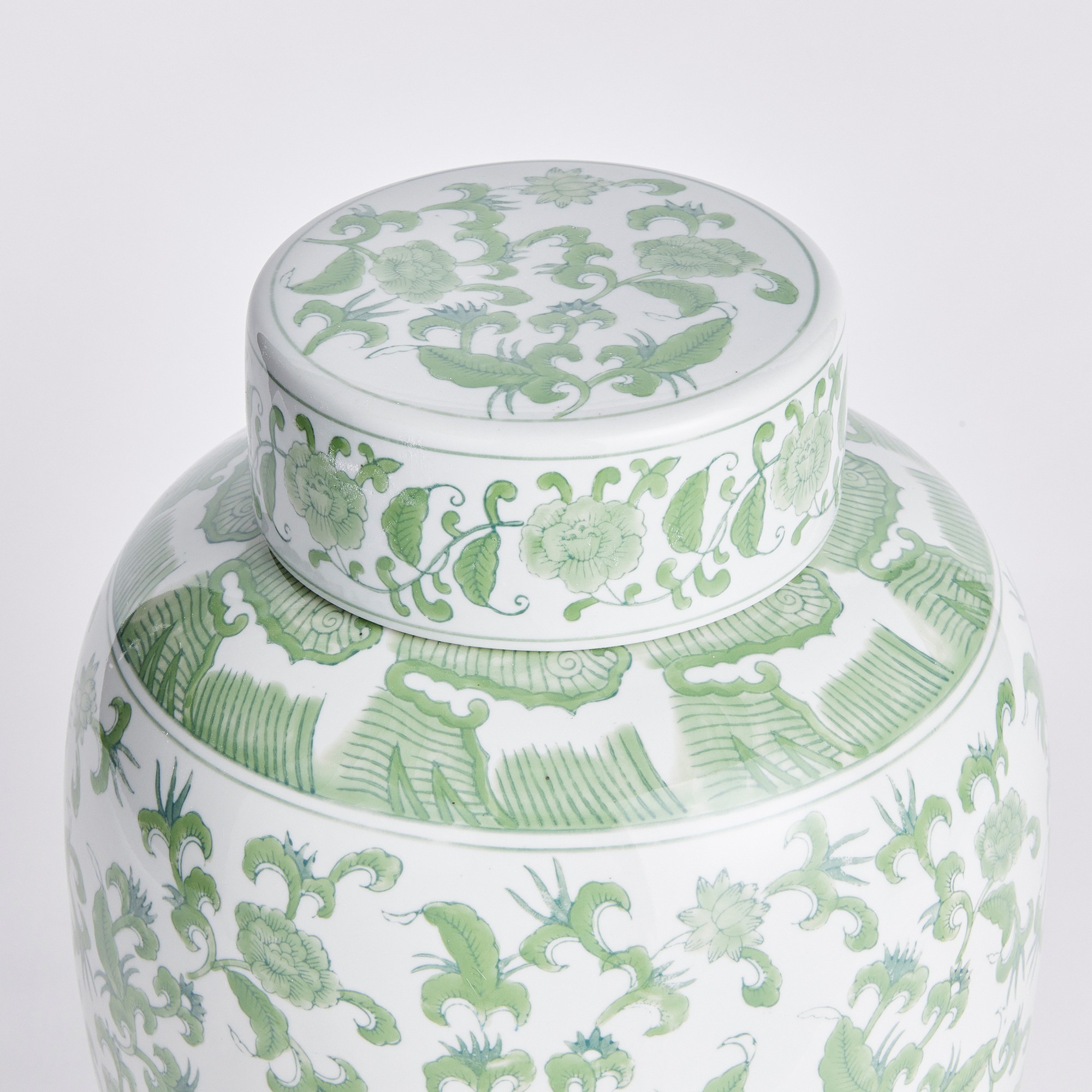 Chinoiserie Lidded Jar