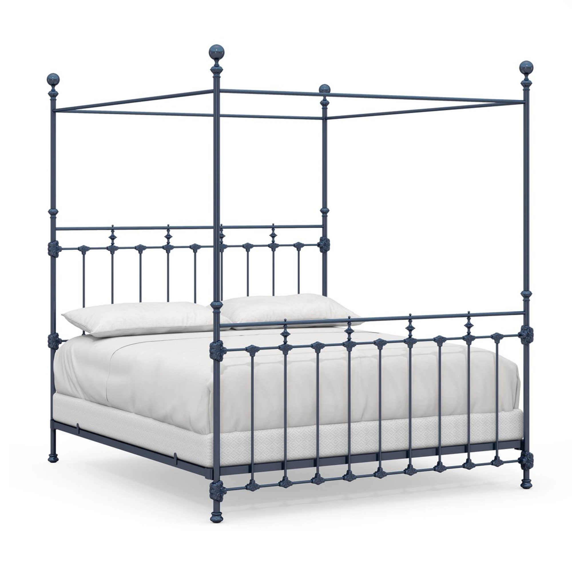 Edinburgh Canopy Iron Bed