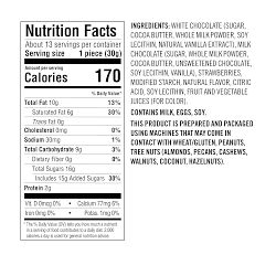 Williams Sonoma Strawberry Heart Bark