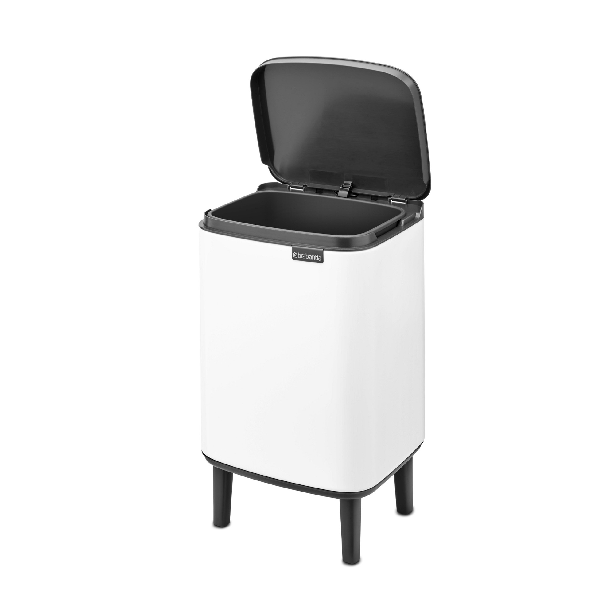 Brabantia Bo Hi Single Compartment Trash Can, 1.8-Gallon