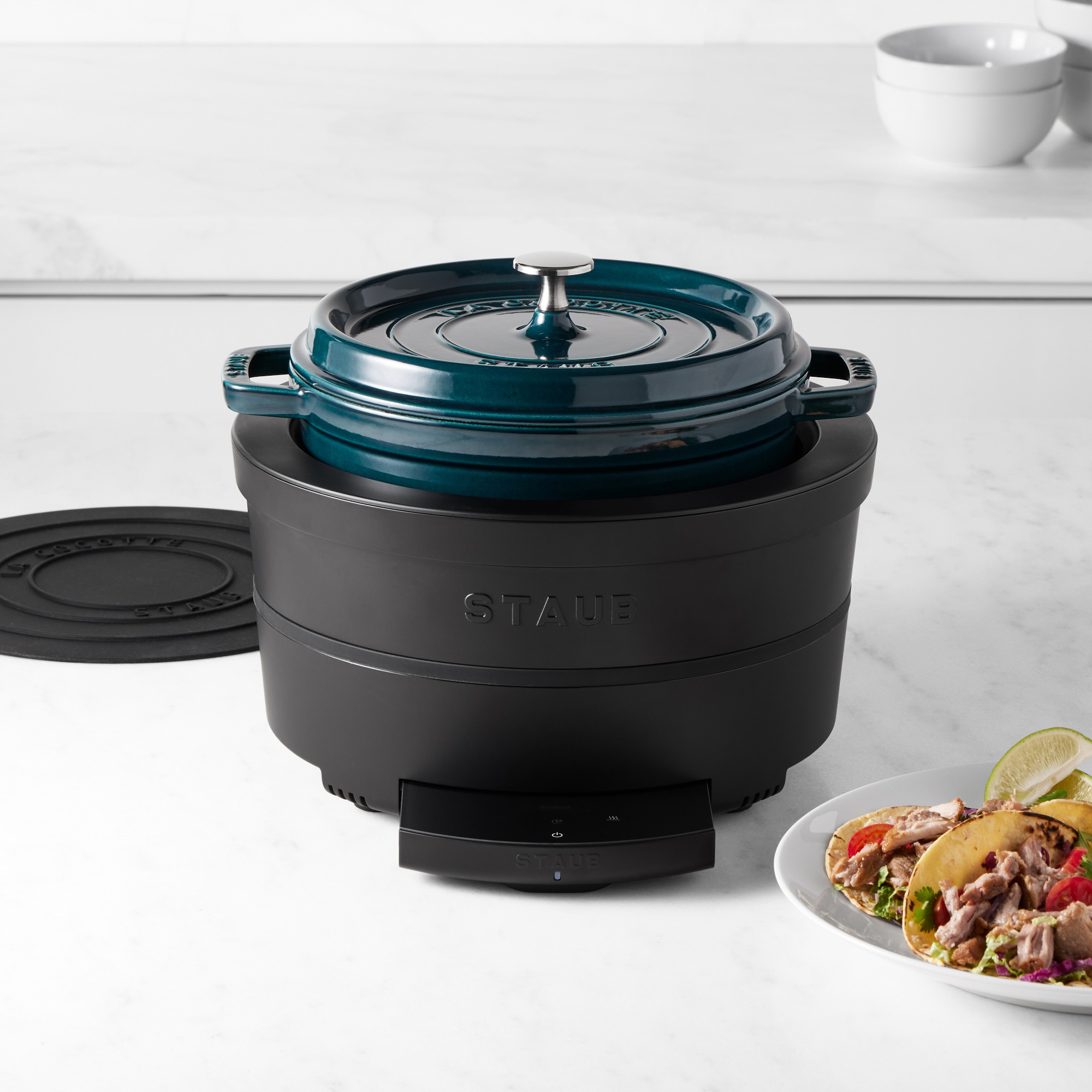 Staub Induction Multi-Cooker with Staub Round Oven