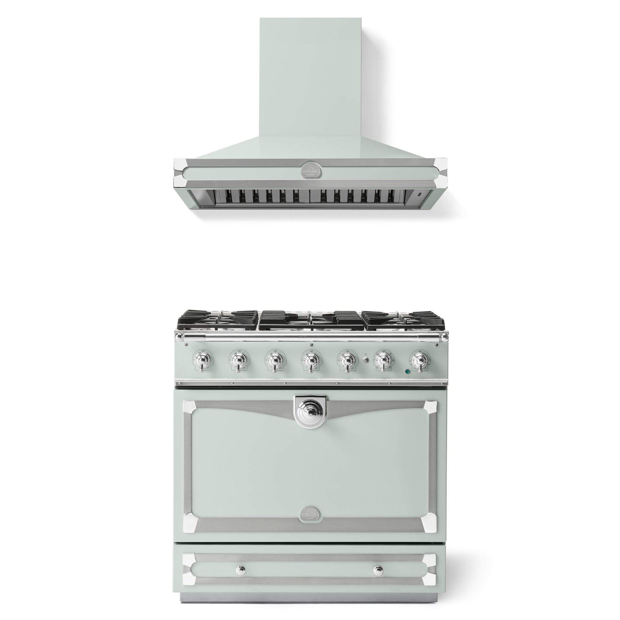 La Cornue CornuFé 90 Albertine Range & Hood