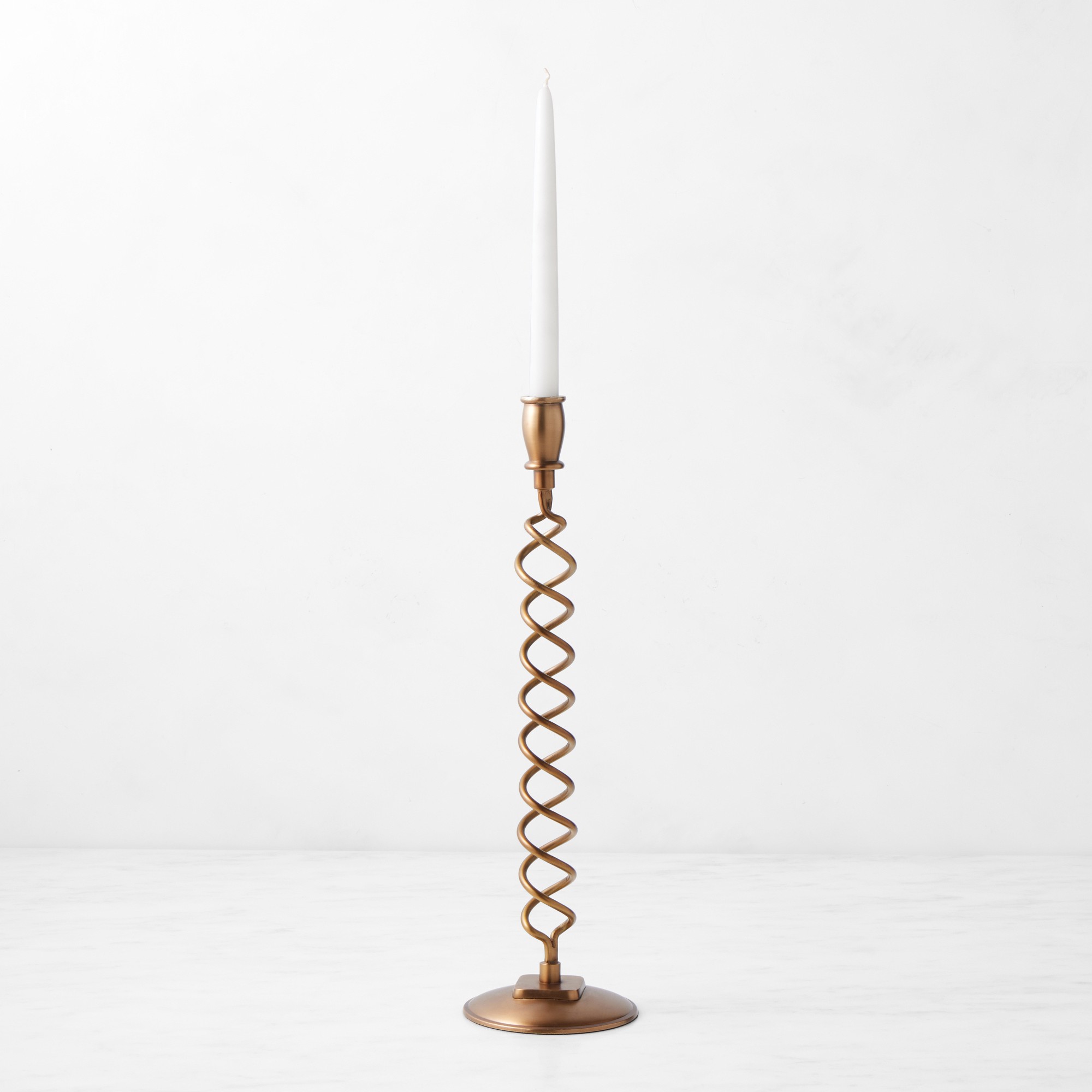 Oversized Twisted Candle Holder