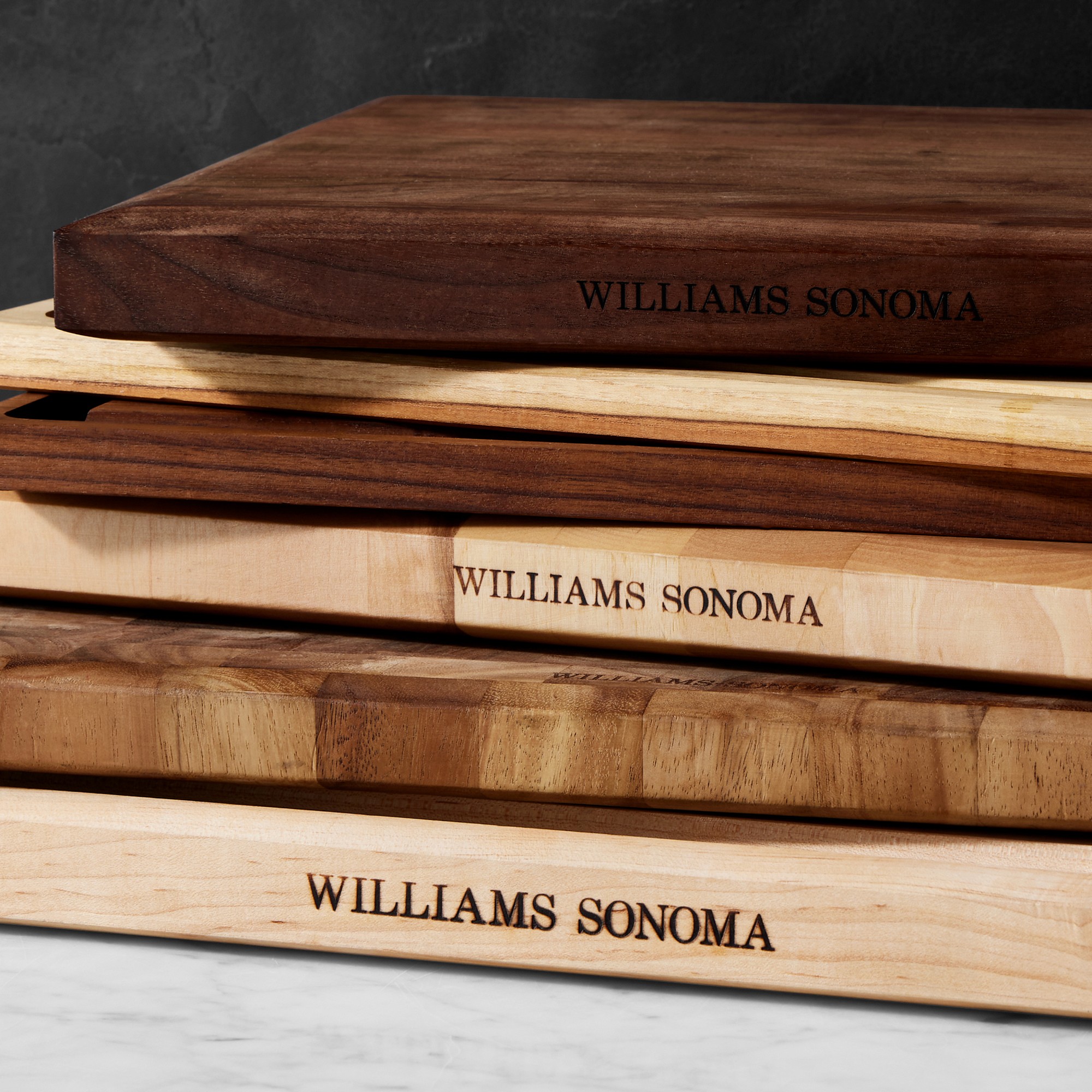 Williams Sonoma Cutting & Carving Board, Set of 3, Acacia