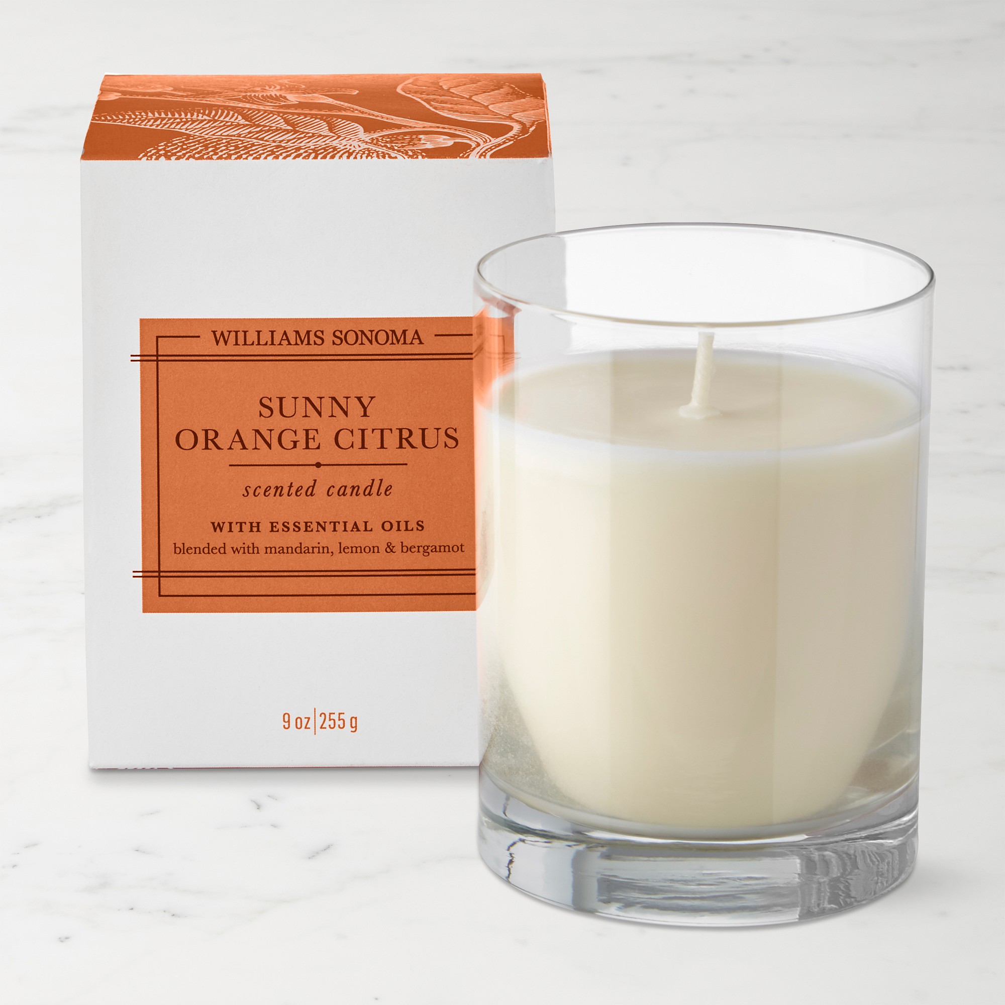 Williams Sonoma Sunny Orange Citrus Candle