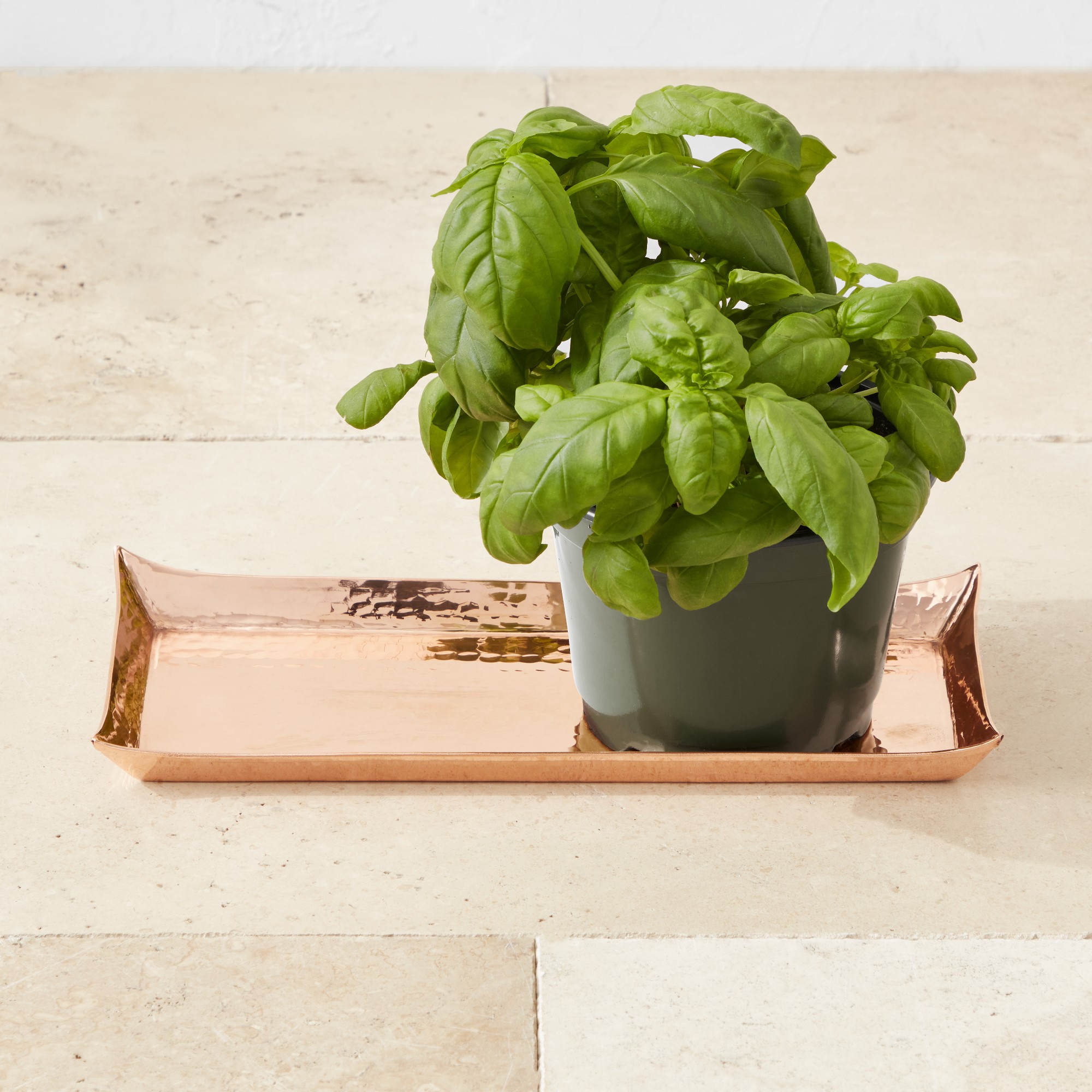 Copper Hammered Tray