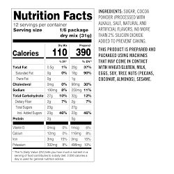 Williams Sonoma Gelato Starter, Chocolate Hazelnut