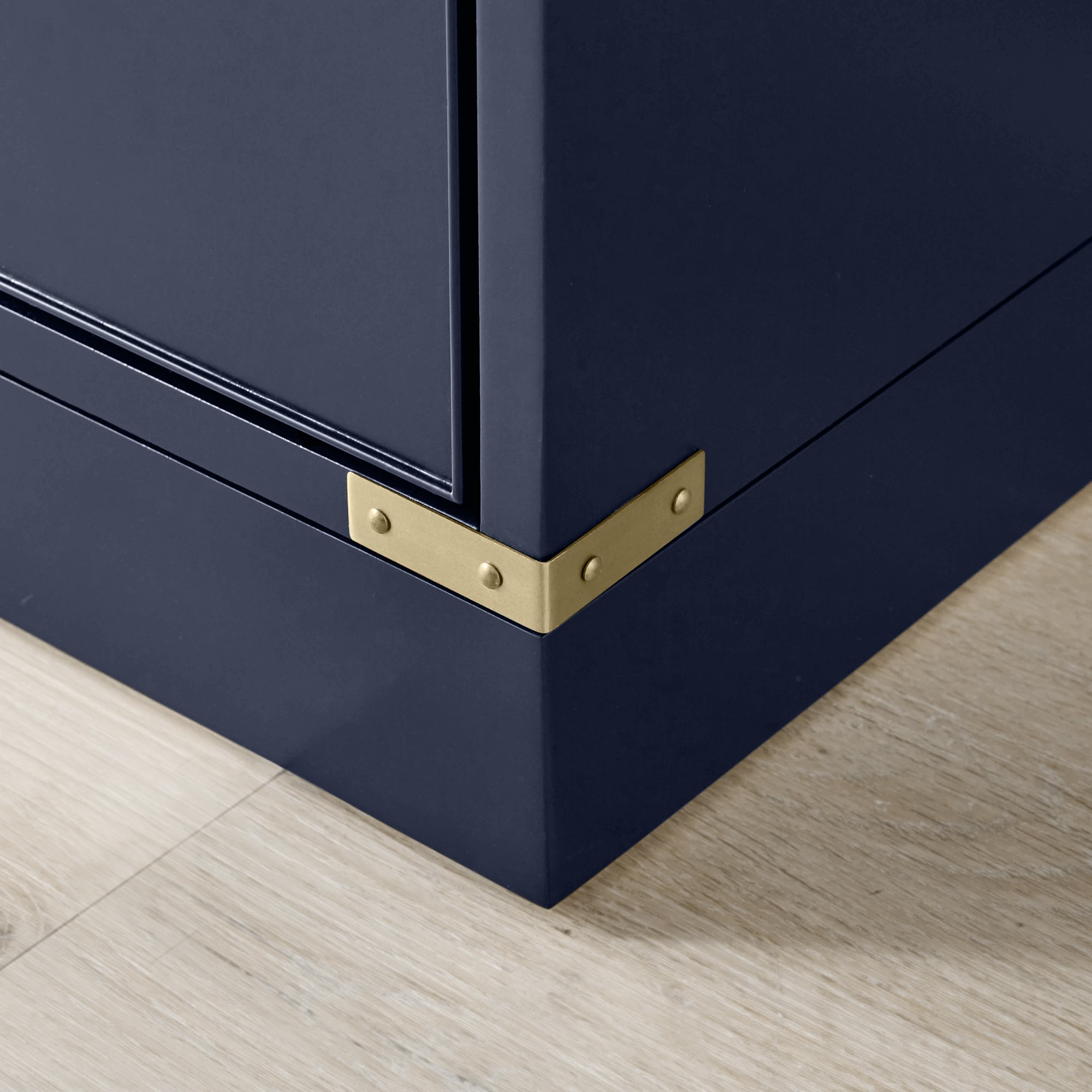 Campaign 6-Drawer Dresser, Navy (66