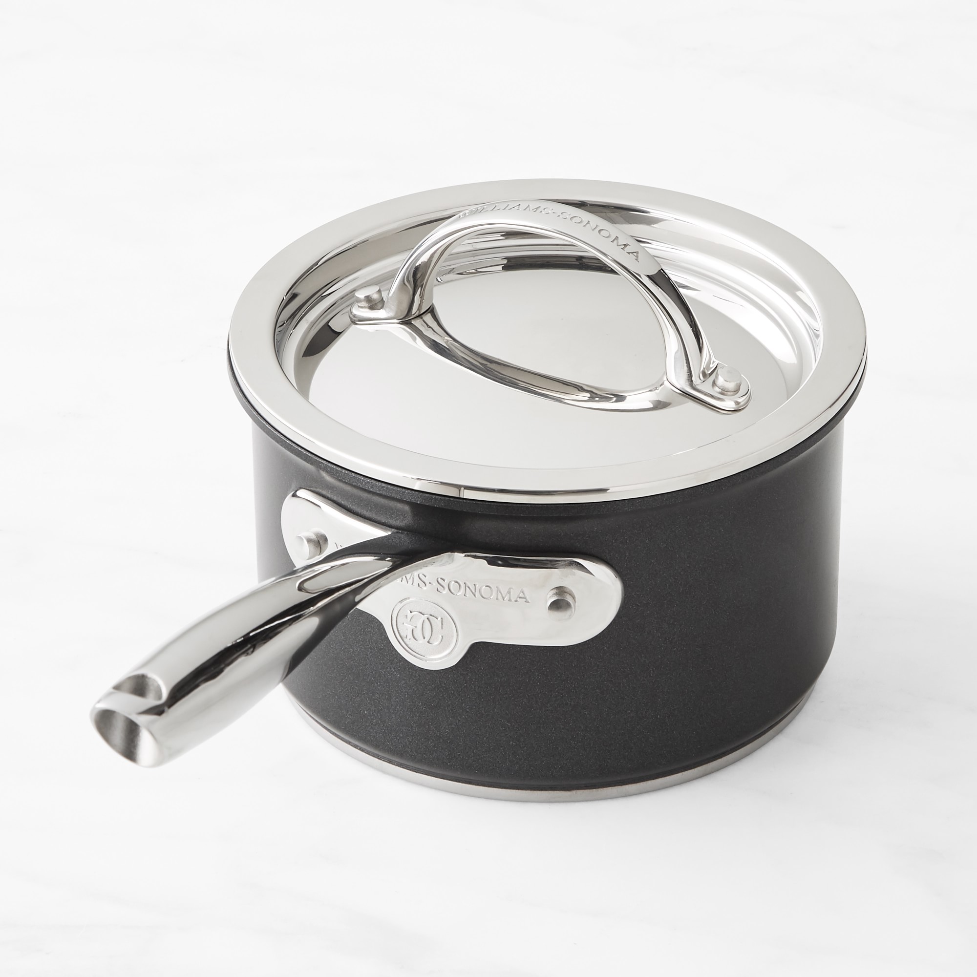 Williams Sonoma Signature Thermo-Clad™ Nonstick Covered Saucepan