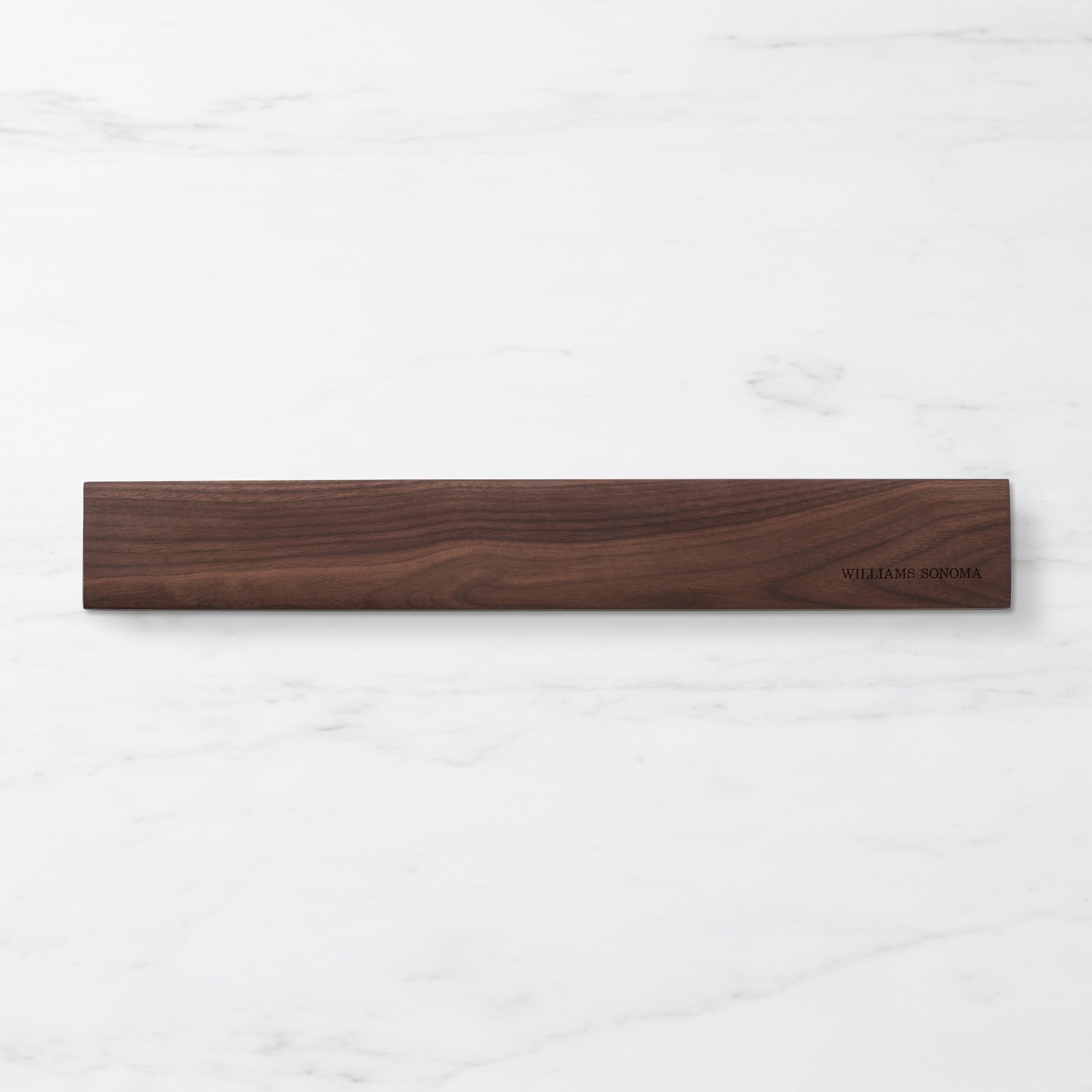 Williams Sonoma Wooden Magnetic Knife Rack, Walnut