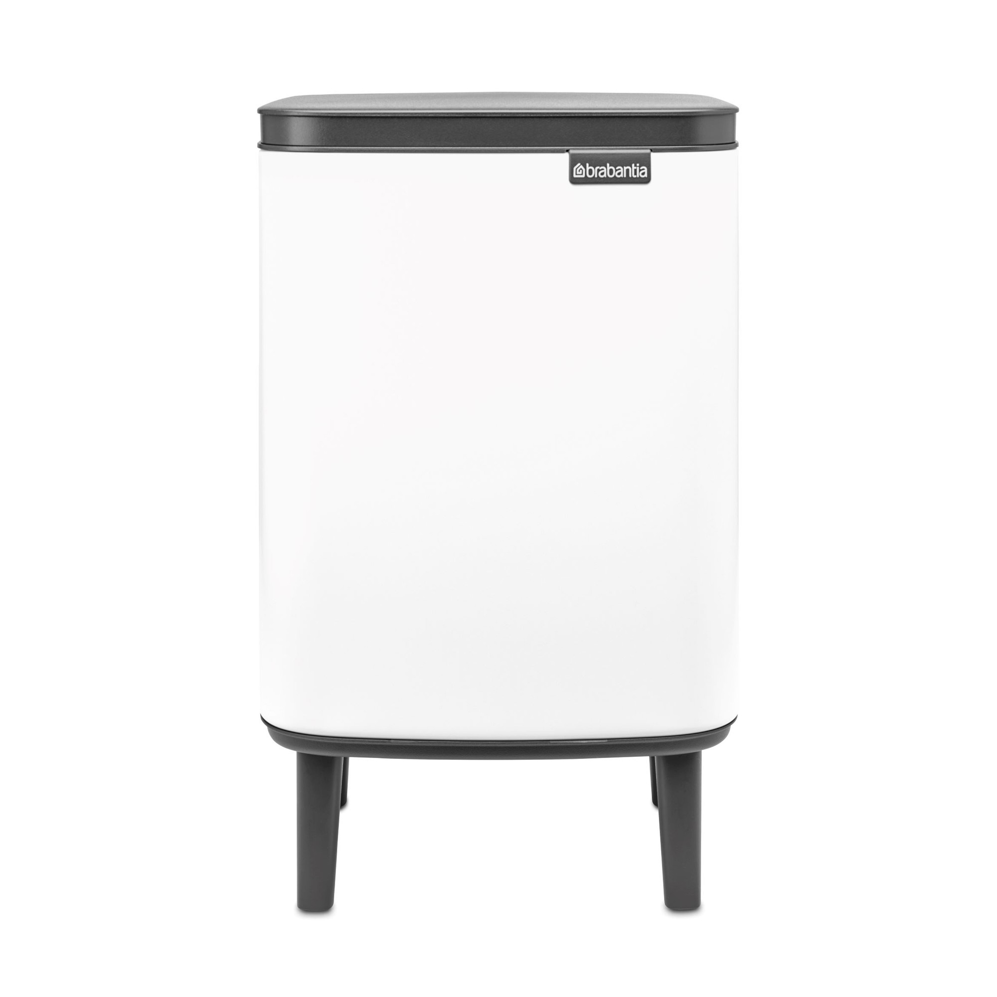 Brabantia Bo Hi Single Compartment Trash Can, 1.8-Gallon