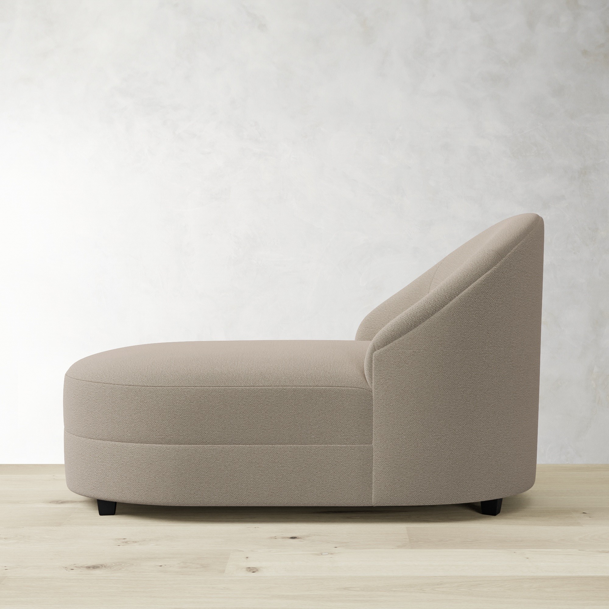 Capri Upholstered Stand Alone Chaise (60