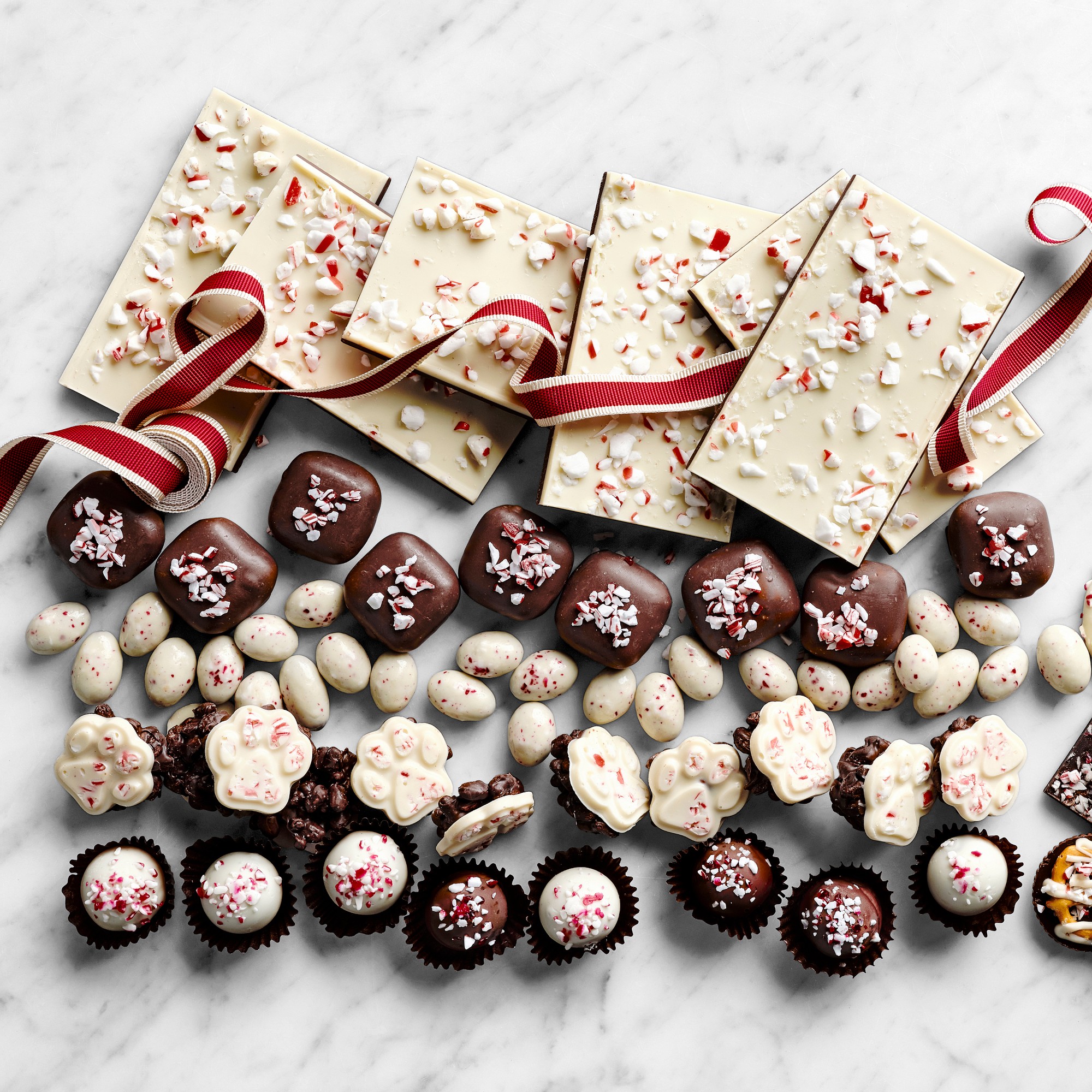 Williams Sonoma Peppermint Bark Paws