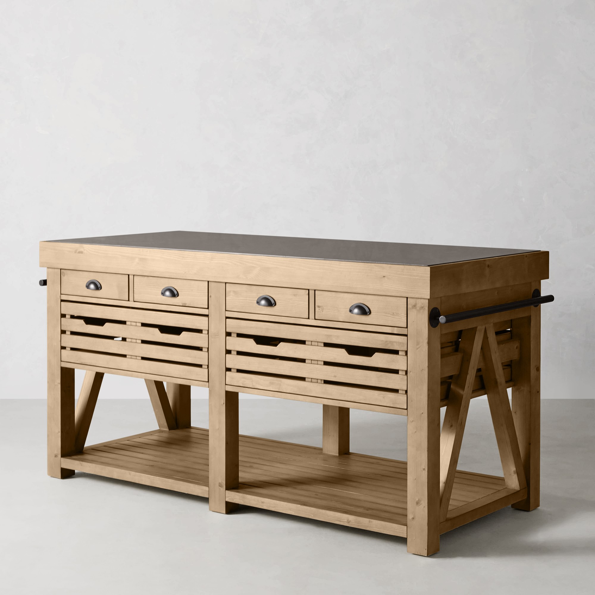Cooper Double Kitchen Island (70