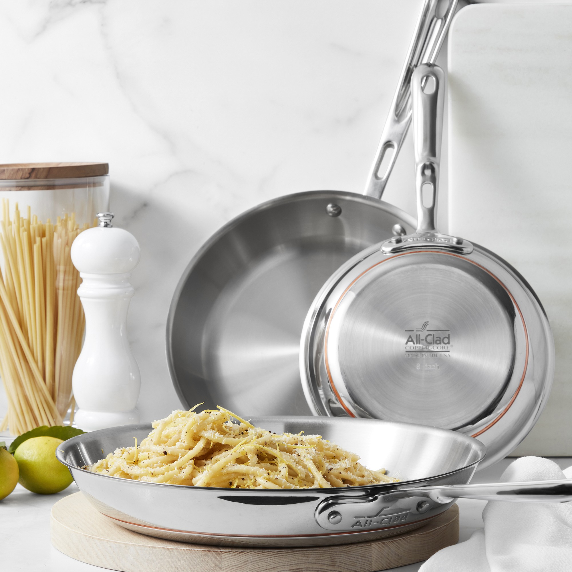 All-Clad Copper Core® 3-Piece Fry Pan Set