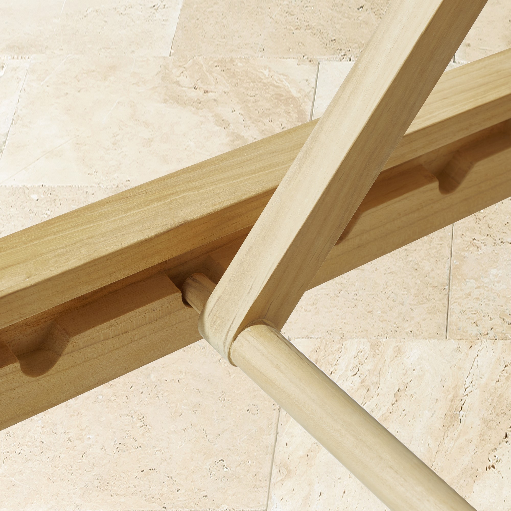 Pasadena Outdoor Teak Chaise