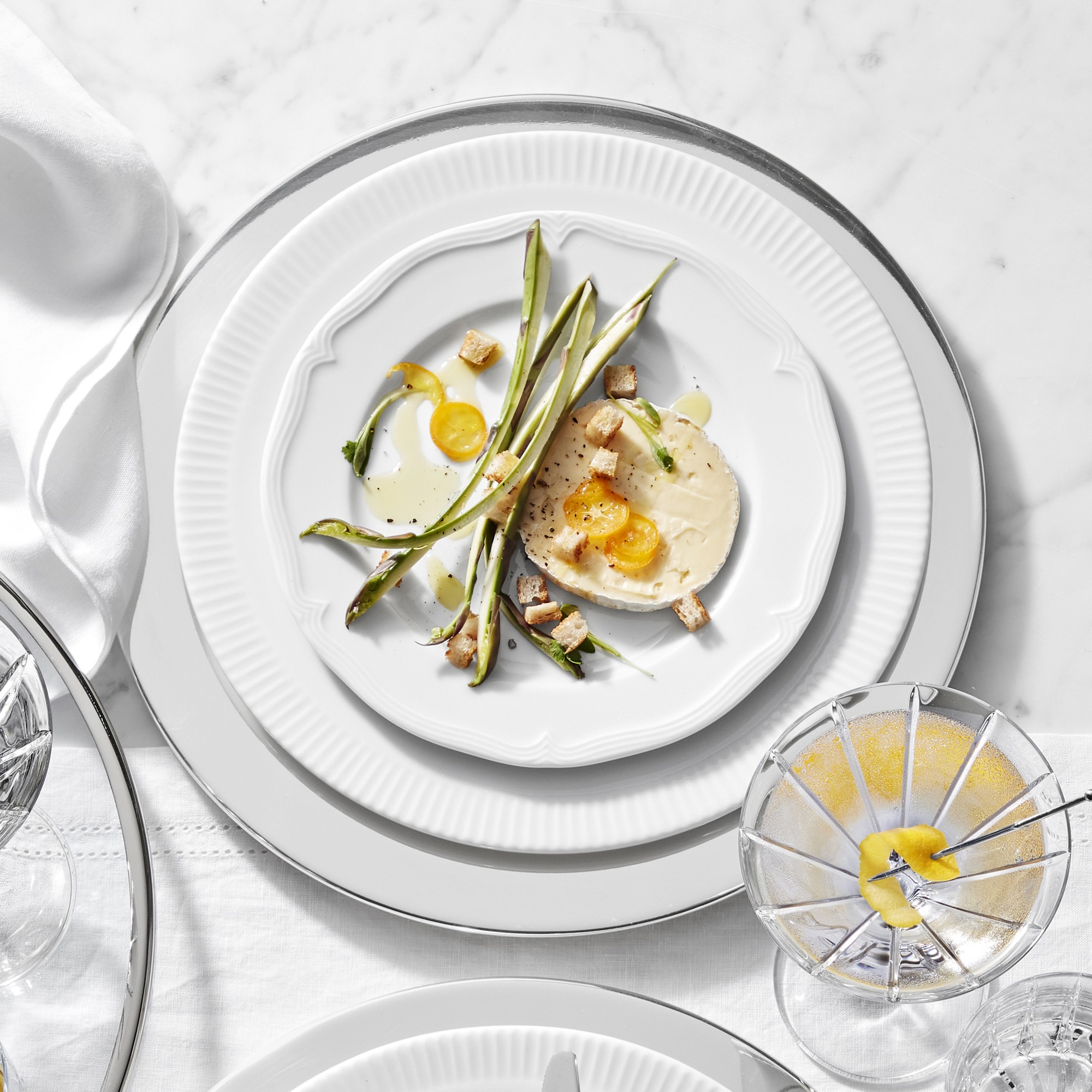 Pillivuyt Eclectique Porcelain Soup Plates, Set of 4