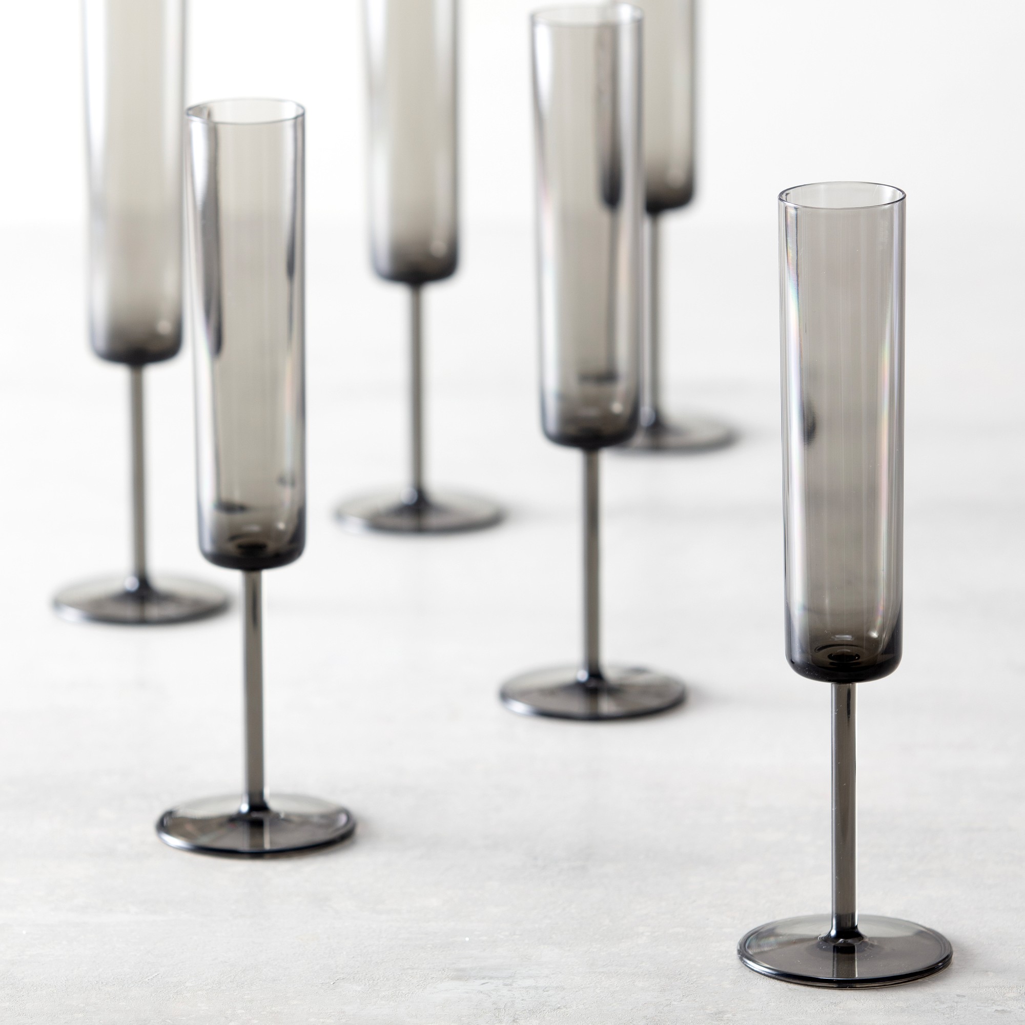 Fortessa Urbo Outdoor Champagne Flutes, Set of 6