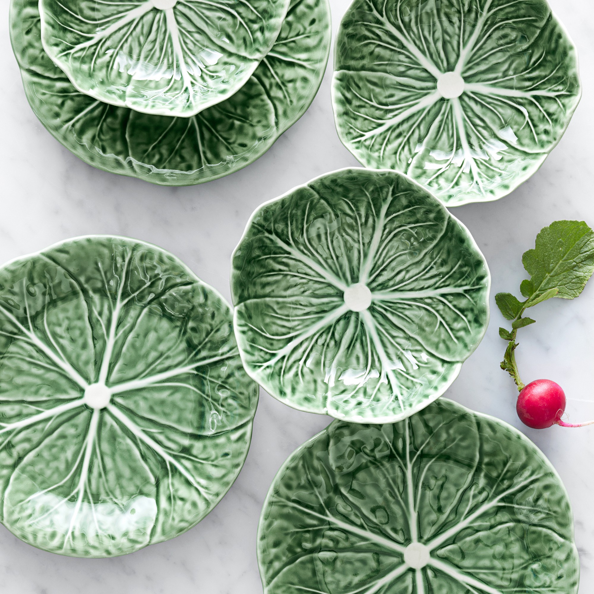 Bordallo Pinheiro Cabbage Dinnerware Collection