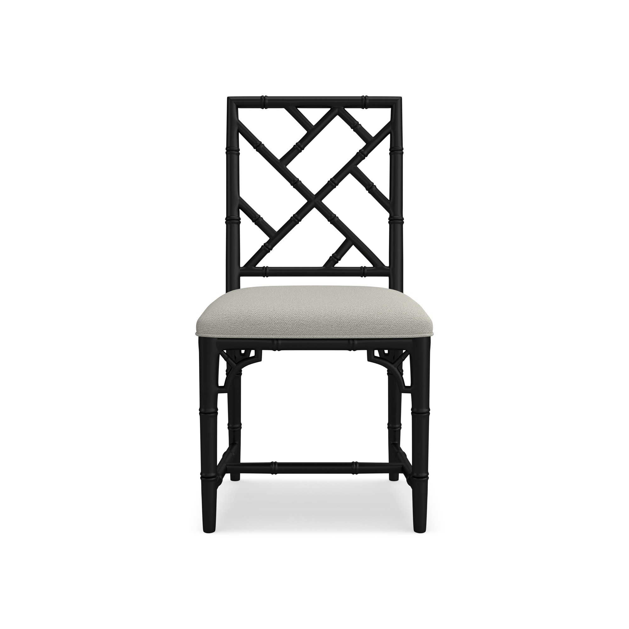 Chippendale Upholstered Bistro Side Chair