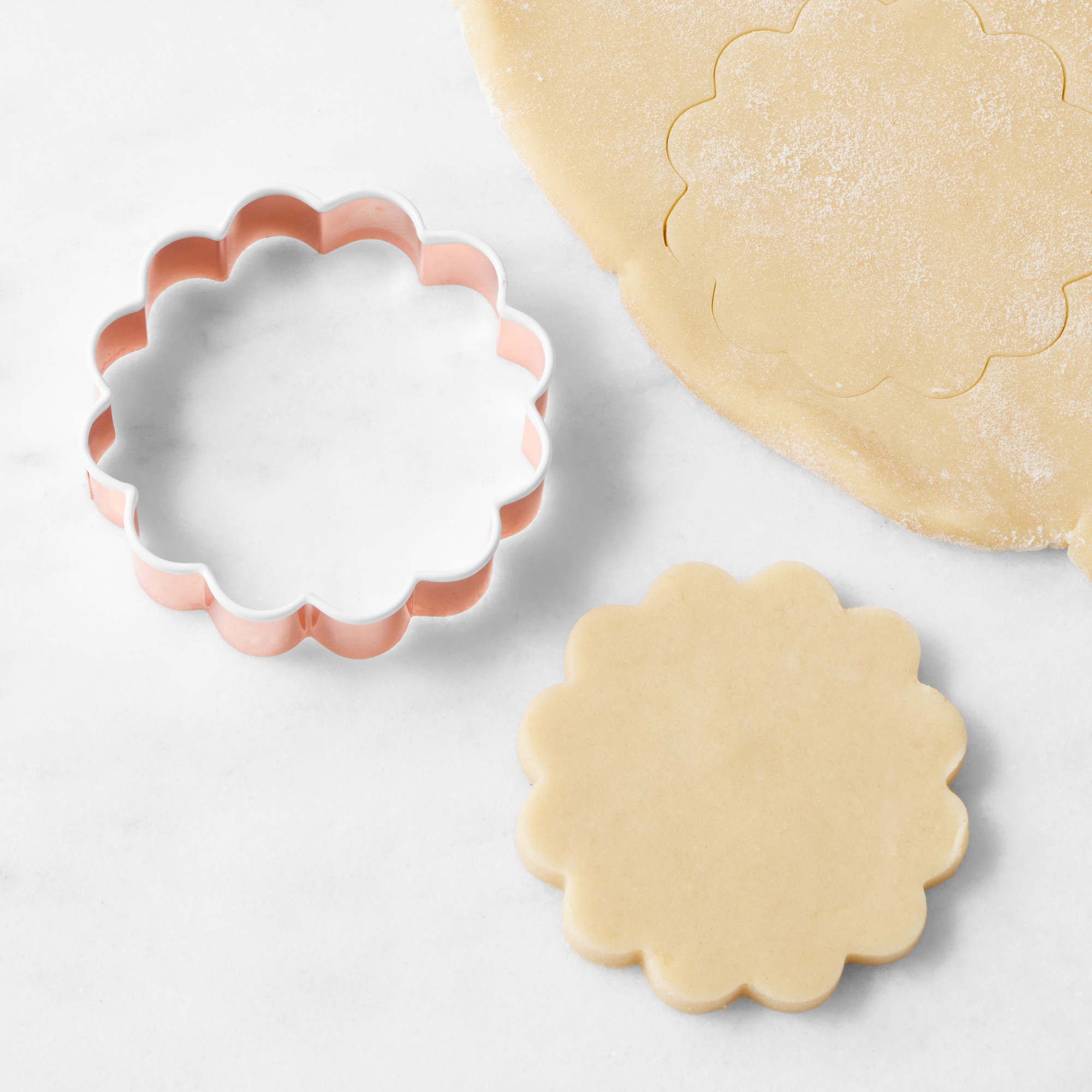 Williams Sonoma Copper Cookie Cutter with Silicone Edge
