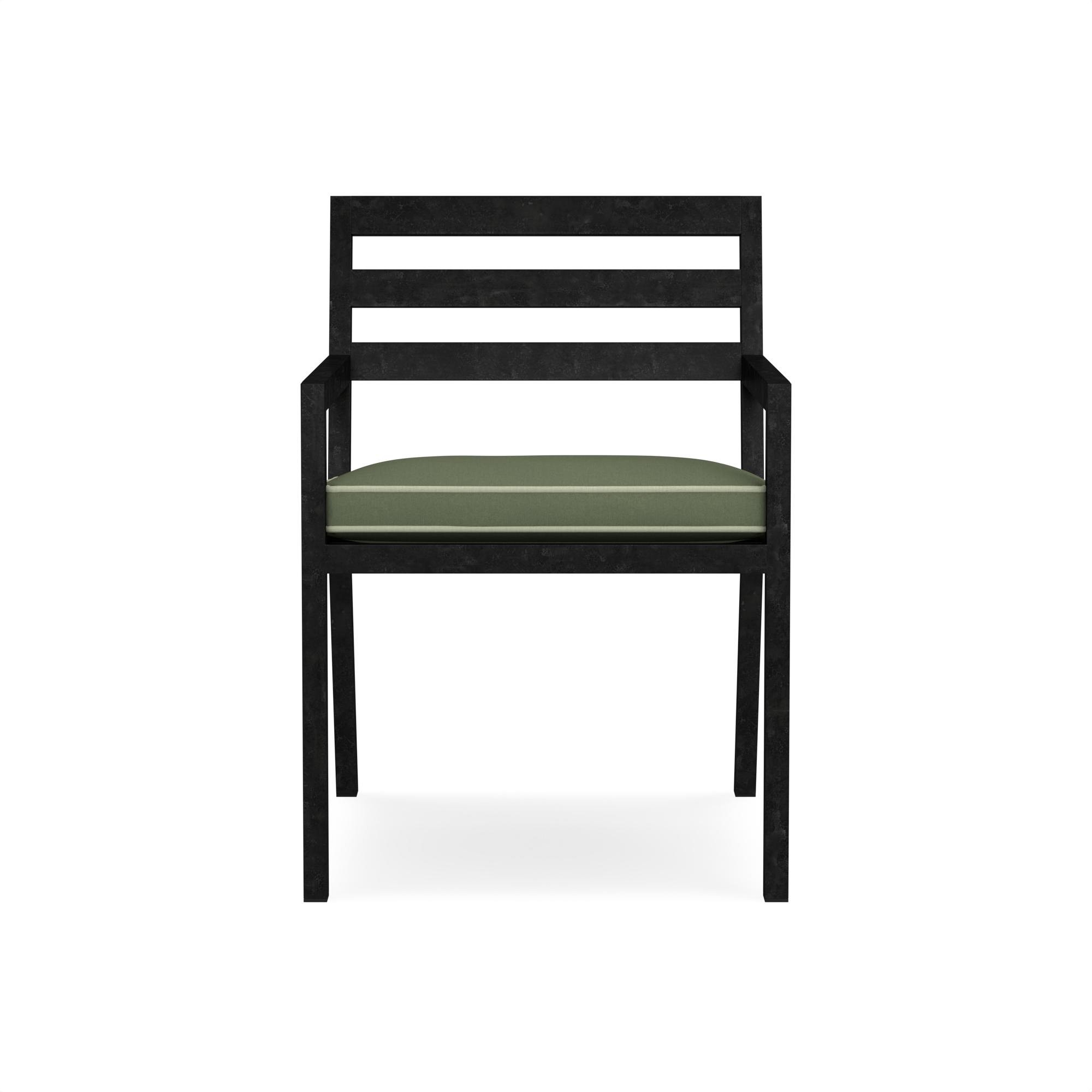 Ojai Metal Dining Arm Chair Cushions