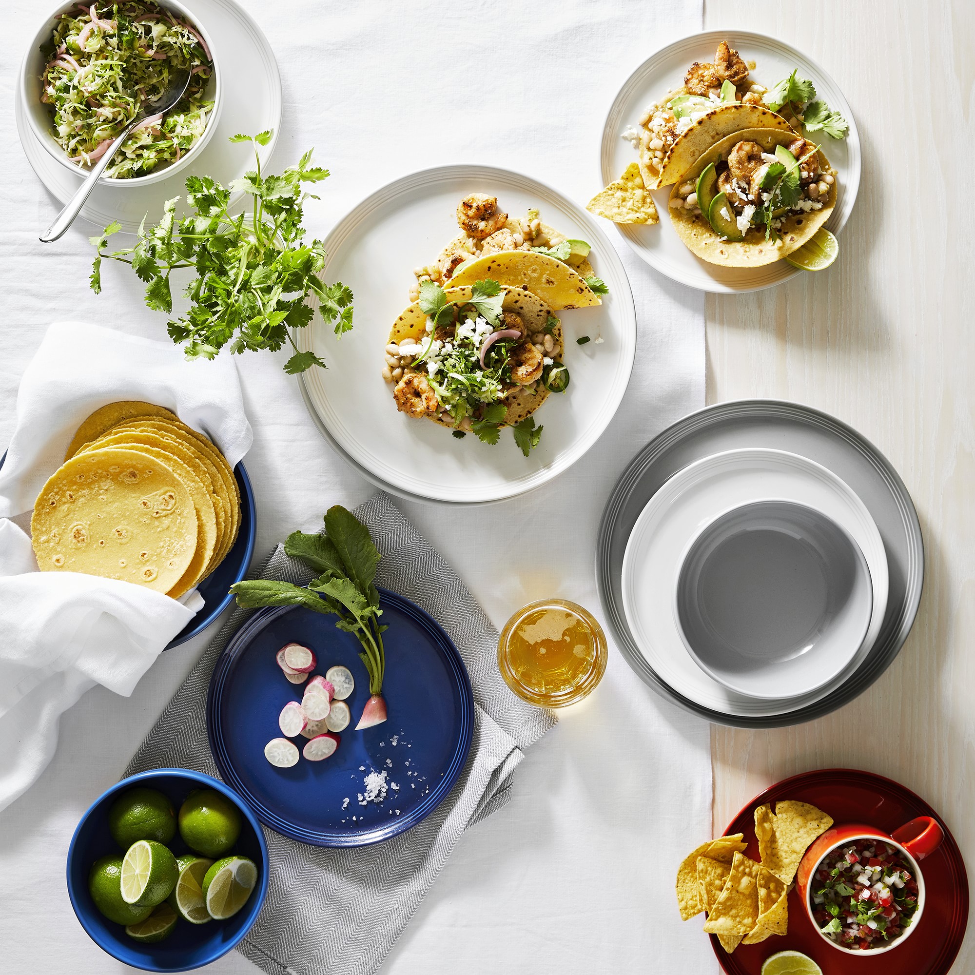 Le Creuset San Francisco Coupe Pasta Bowls, Set of 4