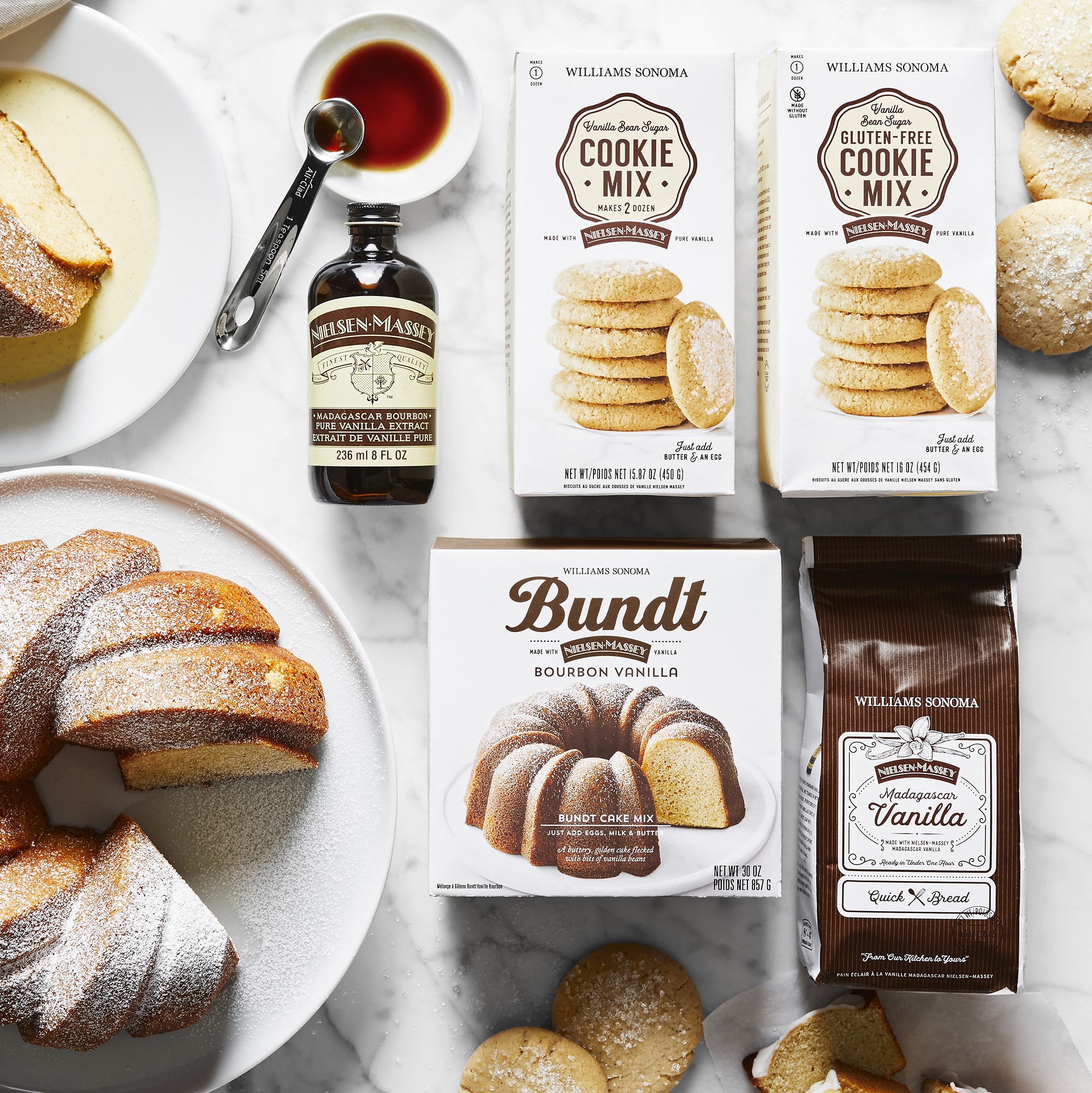 Nielsen-Massey Madagascar Vanilla Bundt Cake Mix