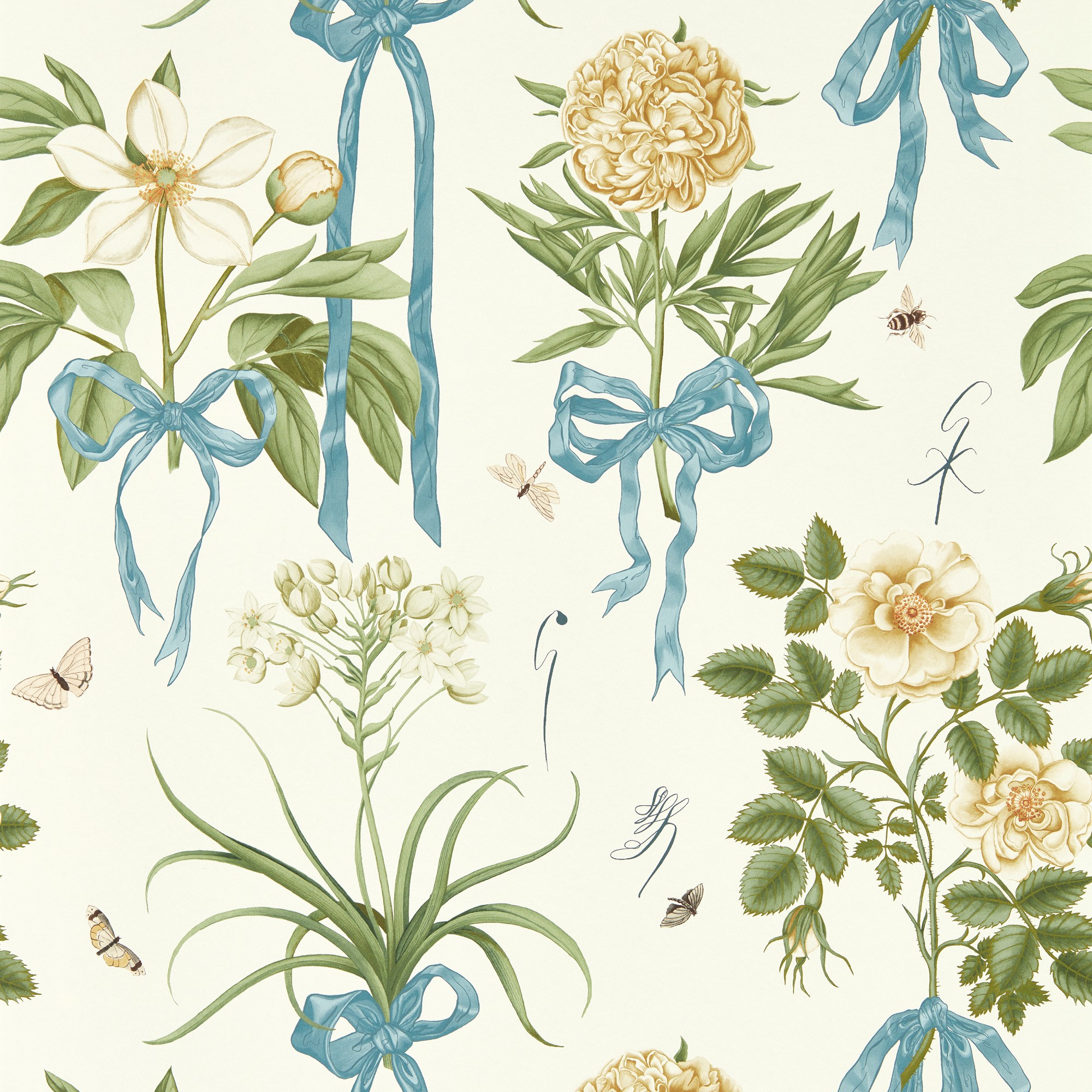 Sanderson x Giles Deacon Cupids Beau Wallpaper