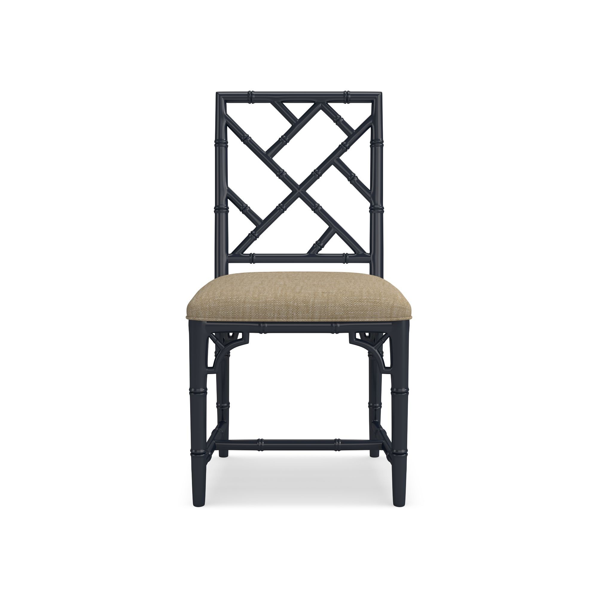 Chippendale Upholstered Bistro Side Chair